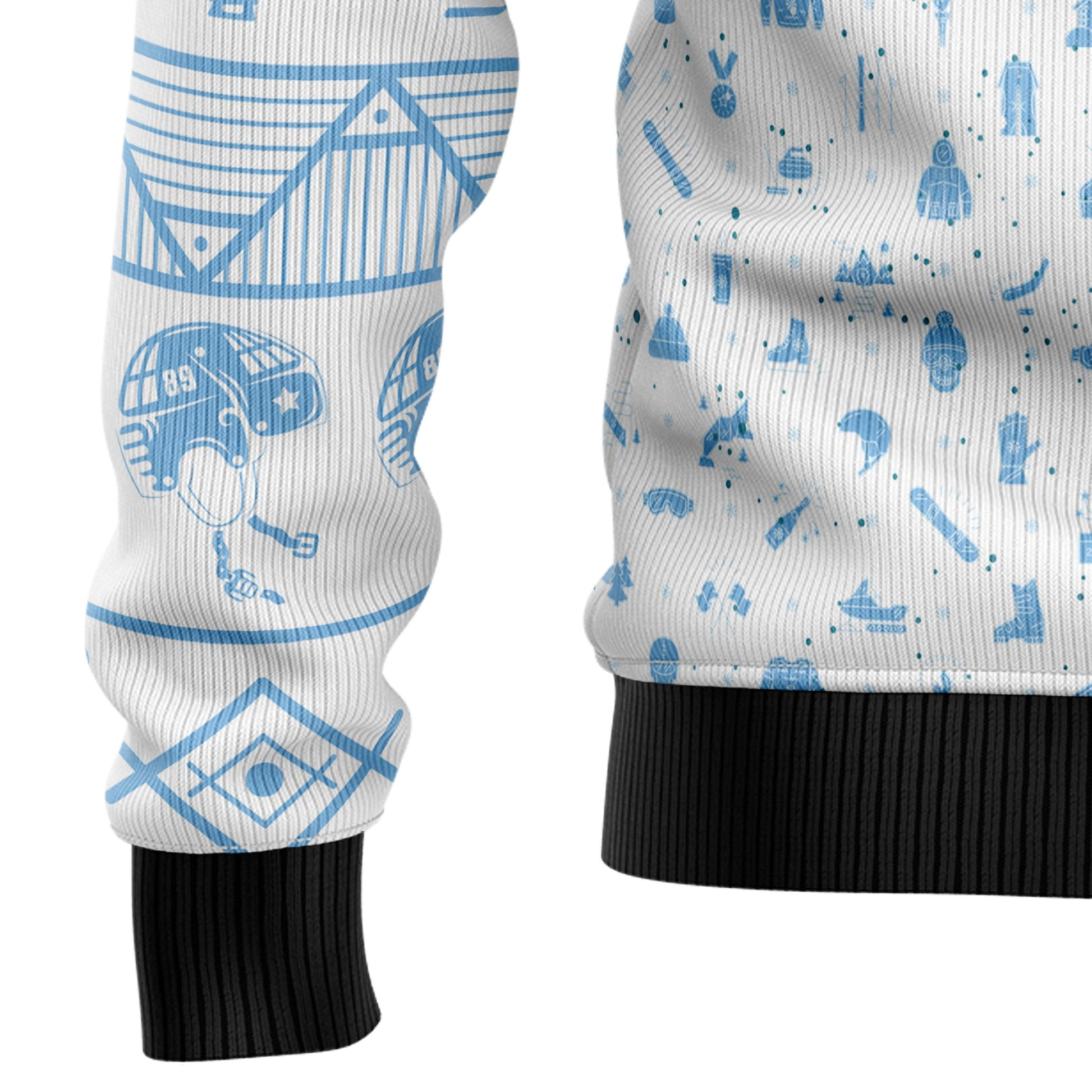 litzzy Happy Hockey Day TG5115 Ugly Christmas Sweater -  Best Gift For Christmas, Noel Malalan - Christmas Signature sweater   