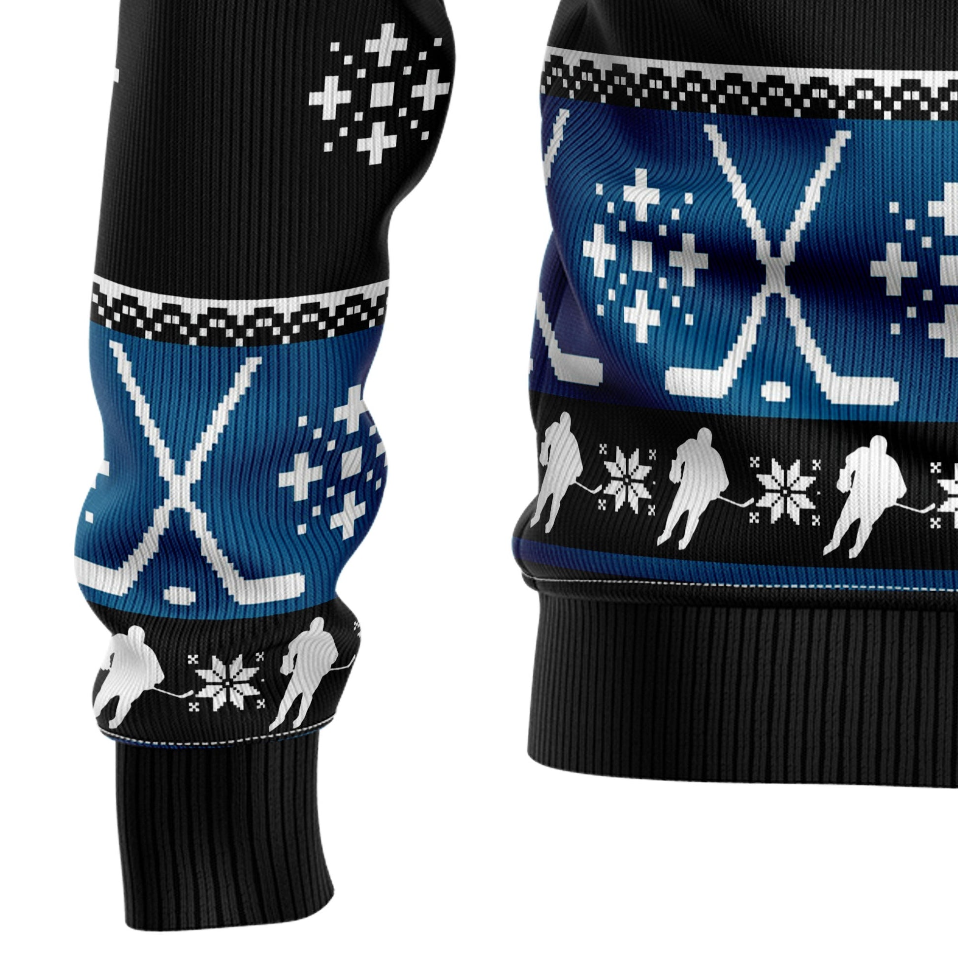 litzzy Happy Hockeyday D1011 Ugly Christmas Sweater -  Best Gift For Christmas, Noel Malalan - Christmas Signature sweater   