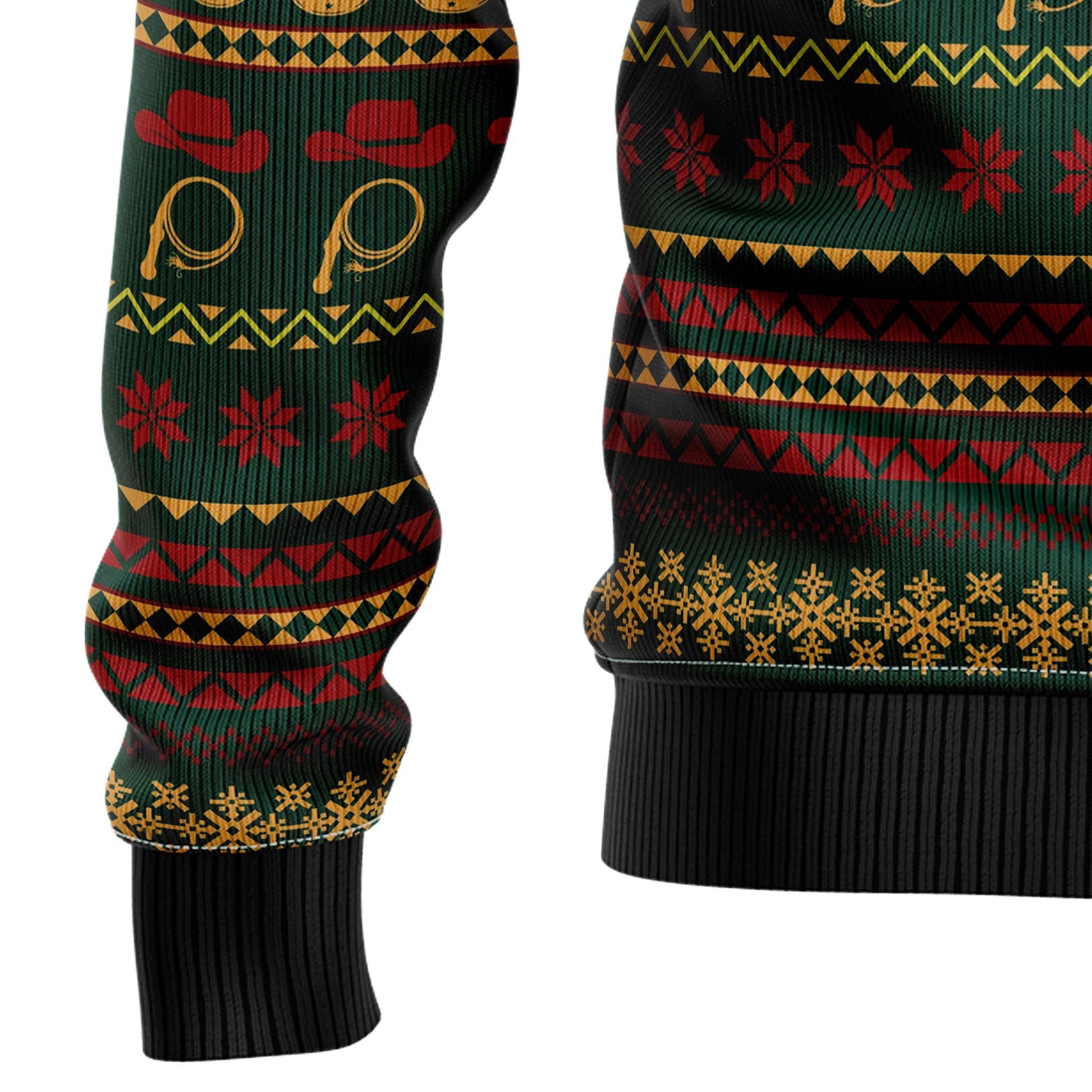 litzzy Amazing Cowboy HZ92402 Ugly Christmas Sweater -  Best Gift For Christmas, Noel Malalan - Christmas Signature sweater   