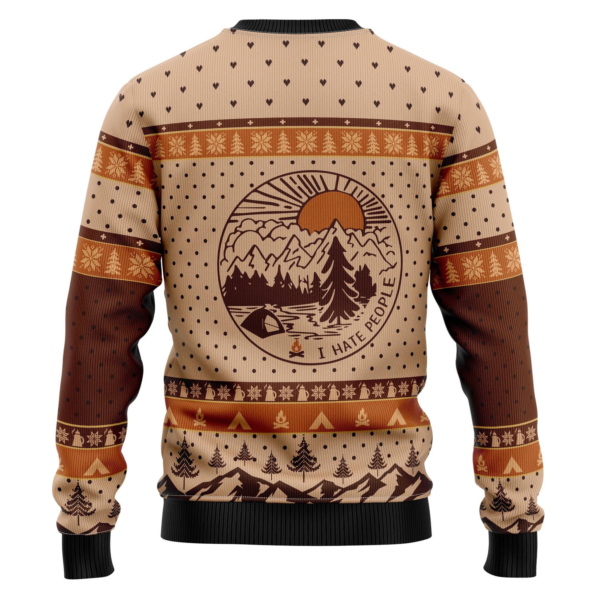 litzzy Bear Camping Christmas T3010 Ugly Christmas Sweater -  Best Gift For Christmas, Noel Malalan - Christmas Signature sweater   