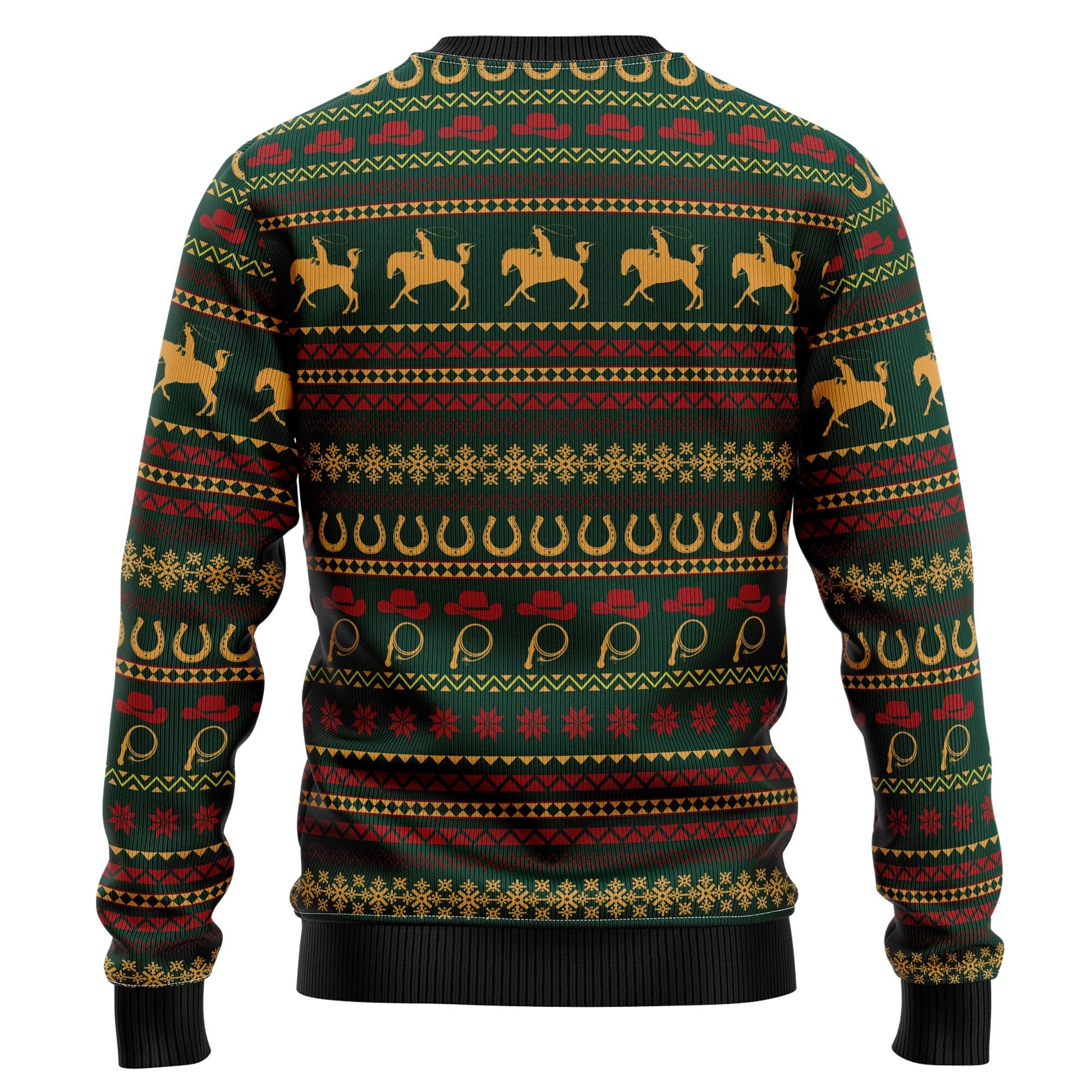 litzzy Amazing Cowboy HZ92402 Ugly Christmas Sweater -  Best Gift For Christmas, Noel Malalan - Christmas Signature sweater   