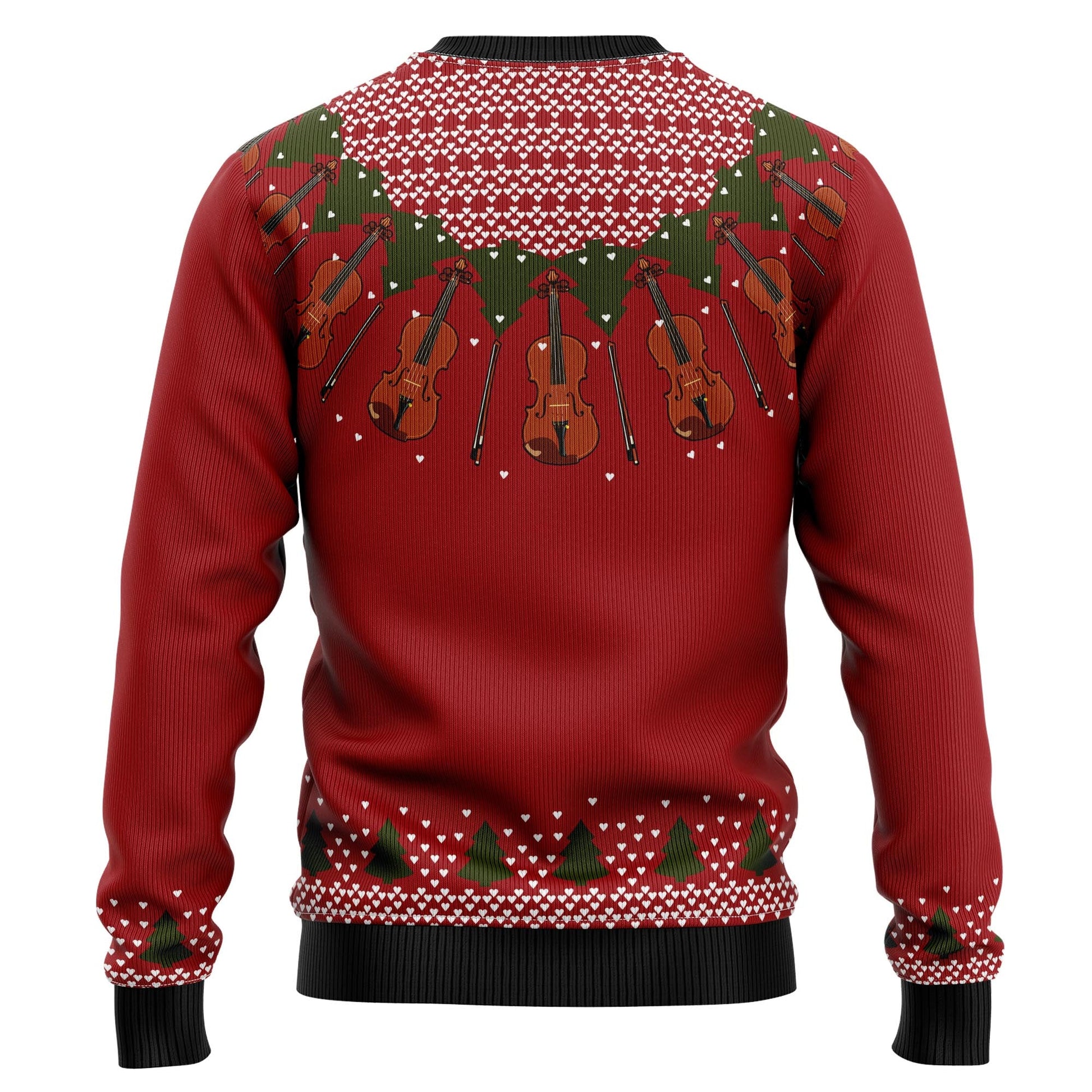 litzzy Violin Lover HZ92803 Ugly Christmas Sweater -  Best Gift For Christmas, Noel Malalan - Christmas Signature sweater   