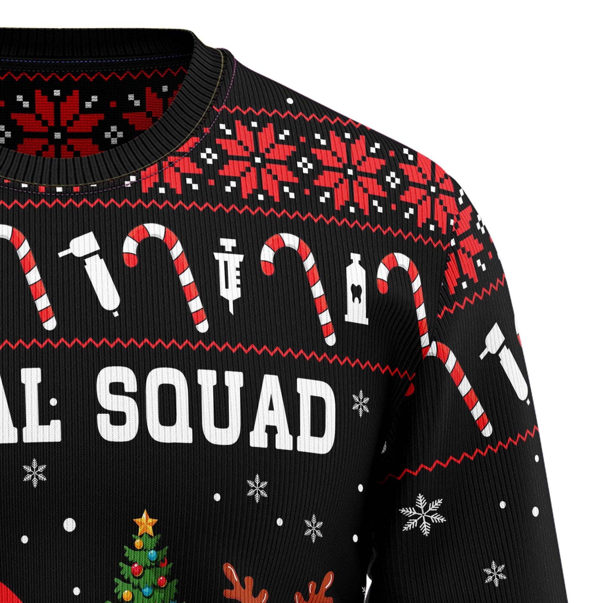 litzzy Dental Squad HT031112 Ugly Christmas Sweater -  Best Gift For Christmas, Noel Malalan - Christmas Signature sweater   