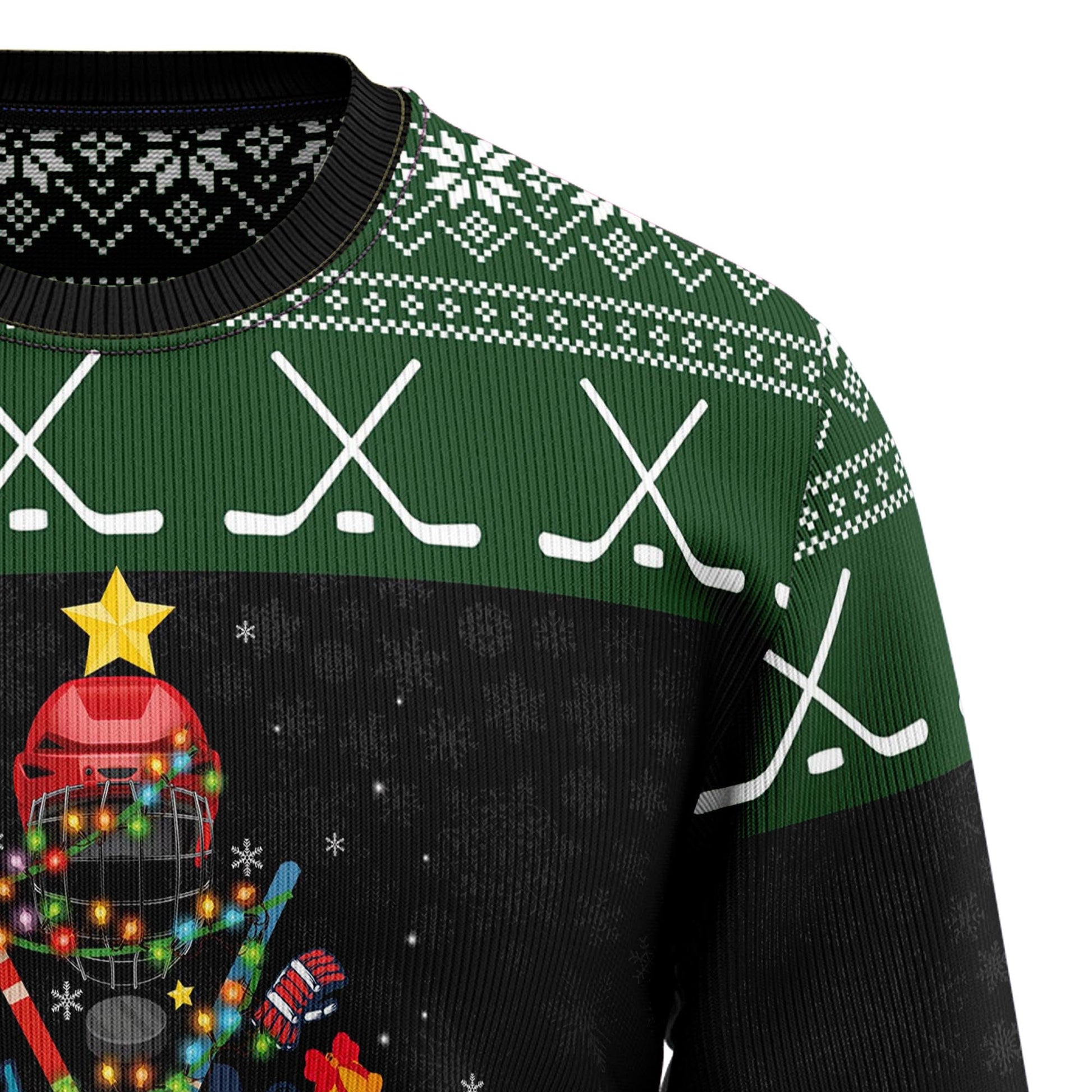 litzzy Hockey Christmas T259 Ugly Christmas Sweater -  Best Gift For Christmas, Noel Malalan - Christmas Signature sweater   