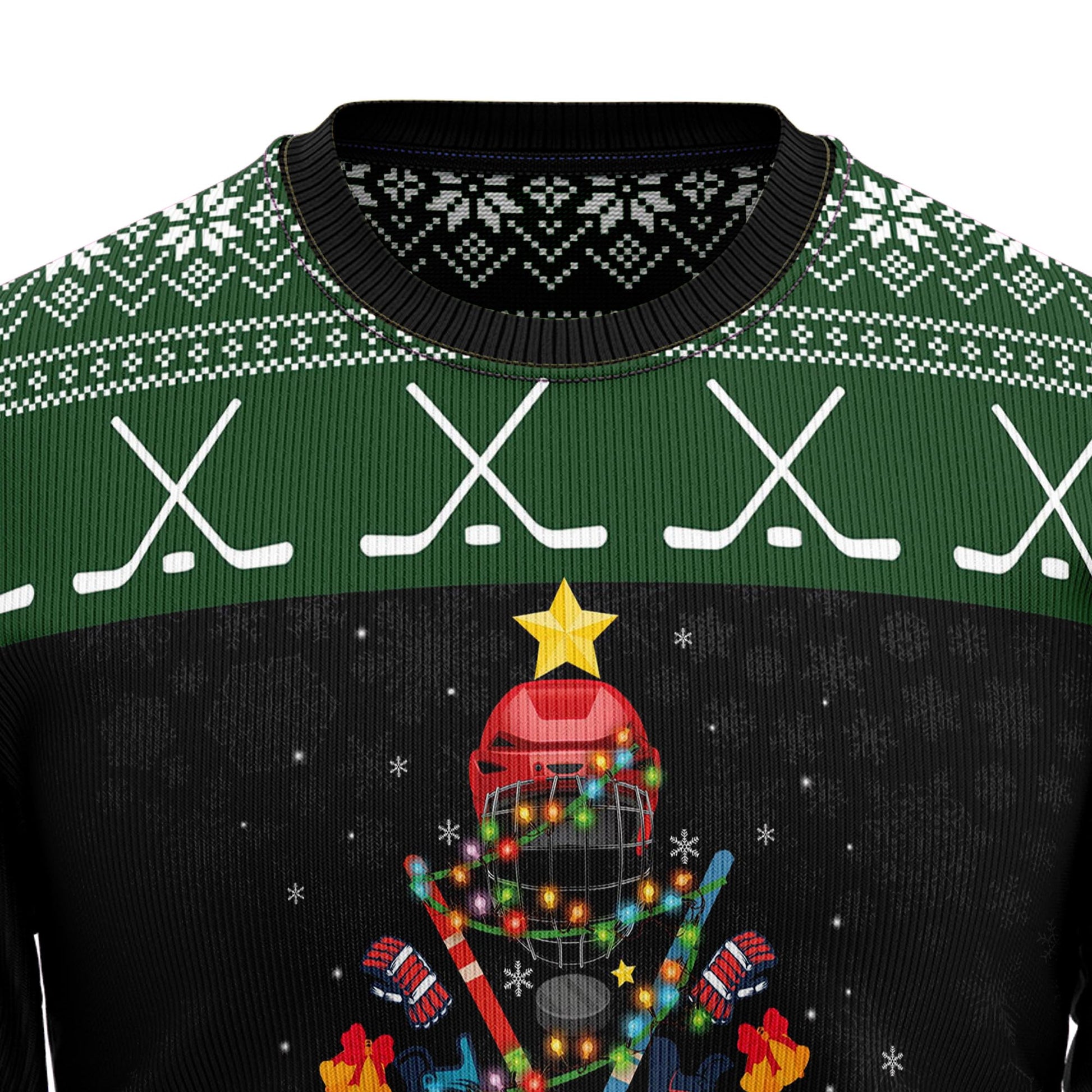 litzzy Hockey Christmas T259 Ugly Christmas Sweater -  Best Gift For Christmas, Noel Malalan - Christmas Signature sweater   