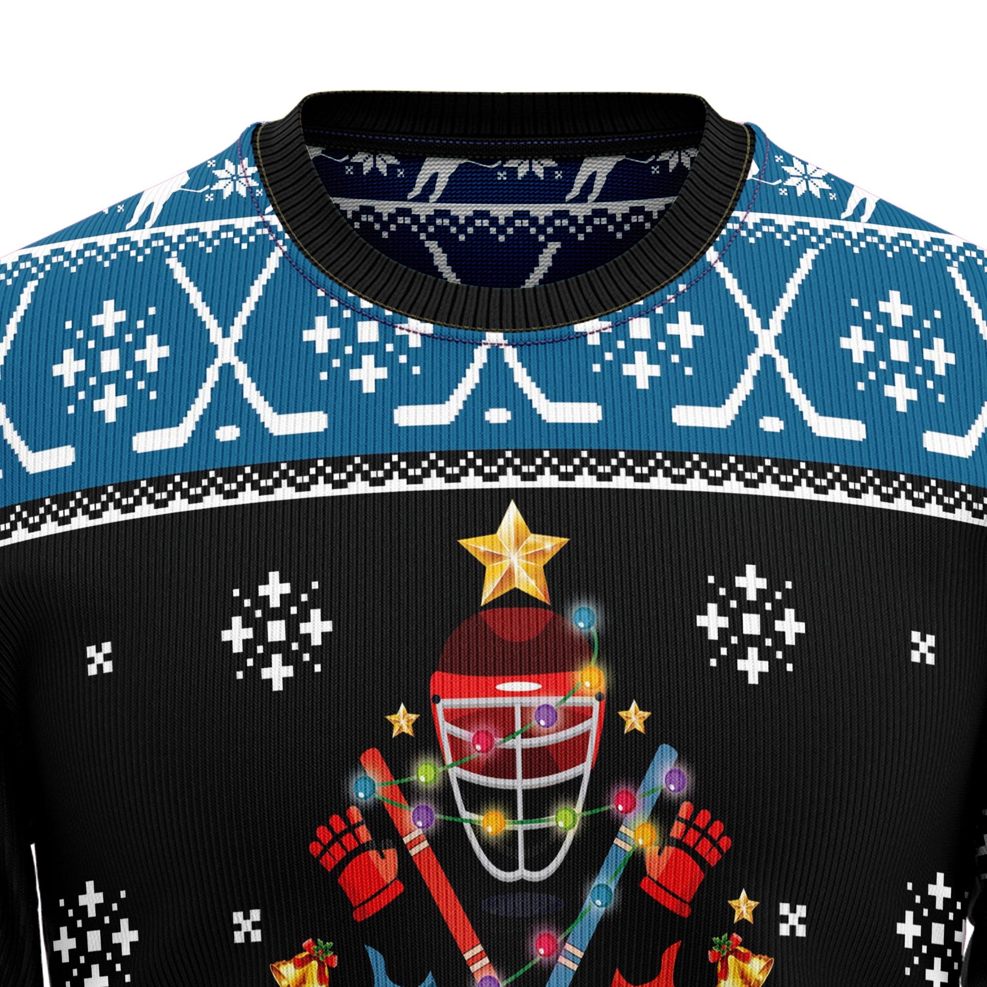 litzzy Happy Hockeyday D1011 Ugly Christmas Sweater -  Best Gift For Christmas, Noel Malalan - Christmas Signature sweater   