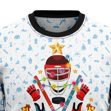 litzzy Happy Hockey Day TG5115 Ugly Christmas Sweater -  Best Gift For Christmas, Noel Malalan - Christmas Signature sweater   