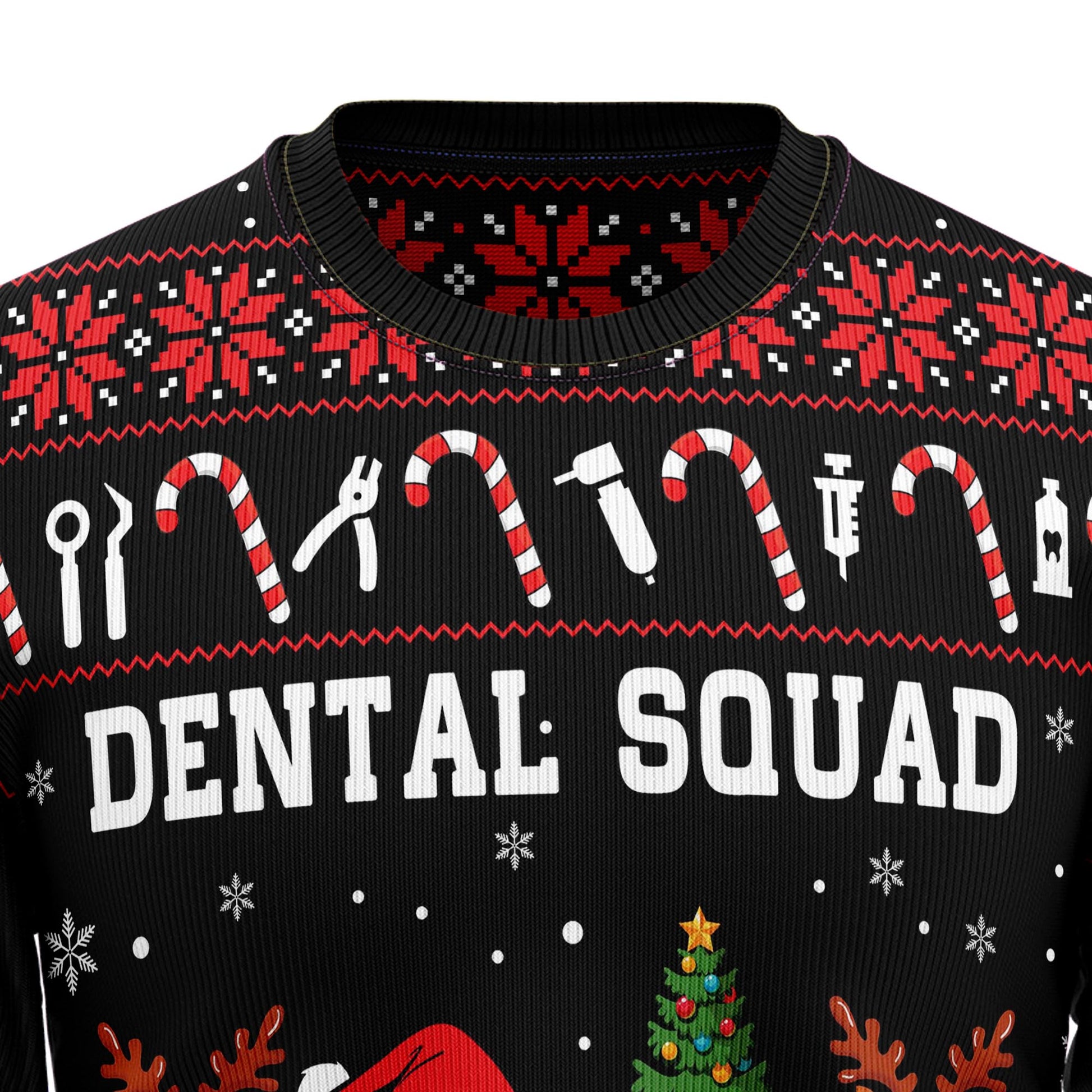 litzzy Dental Squad HT031112 Ugly Christmas Sweater -  Best Gift For Christmas, Noel Malalan - Christmas Signature sweater   