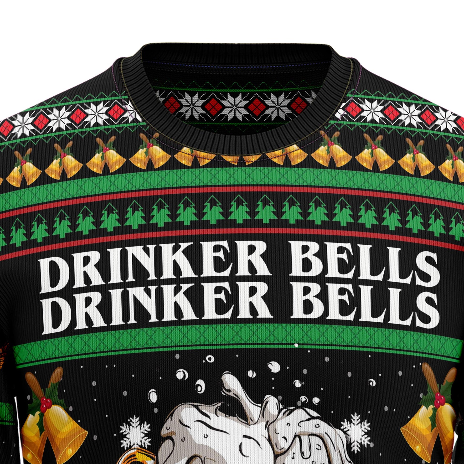 litzzy Drinker Bell TG5128 Ugly Christmas Sweater -  Best Gift For Christmas, Noel Malalan - Christmas Signature sweater   