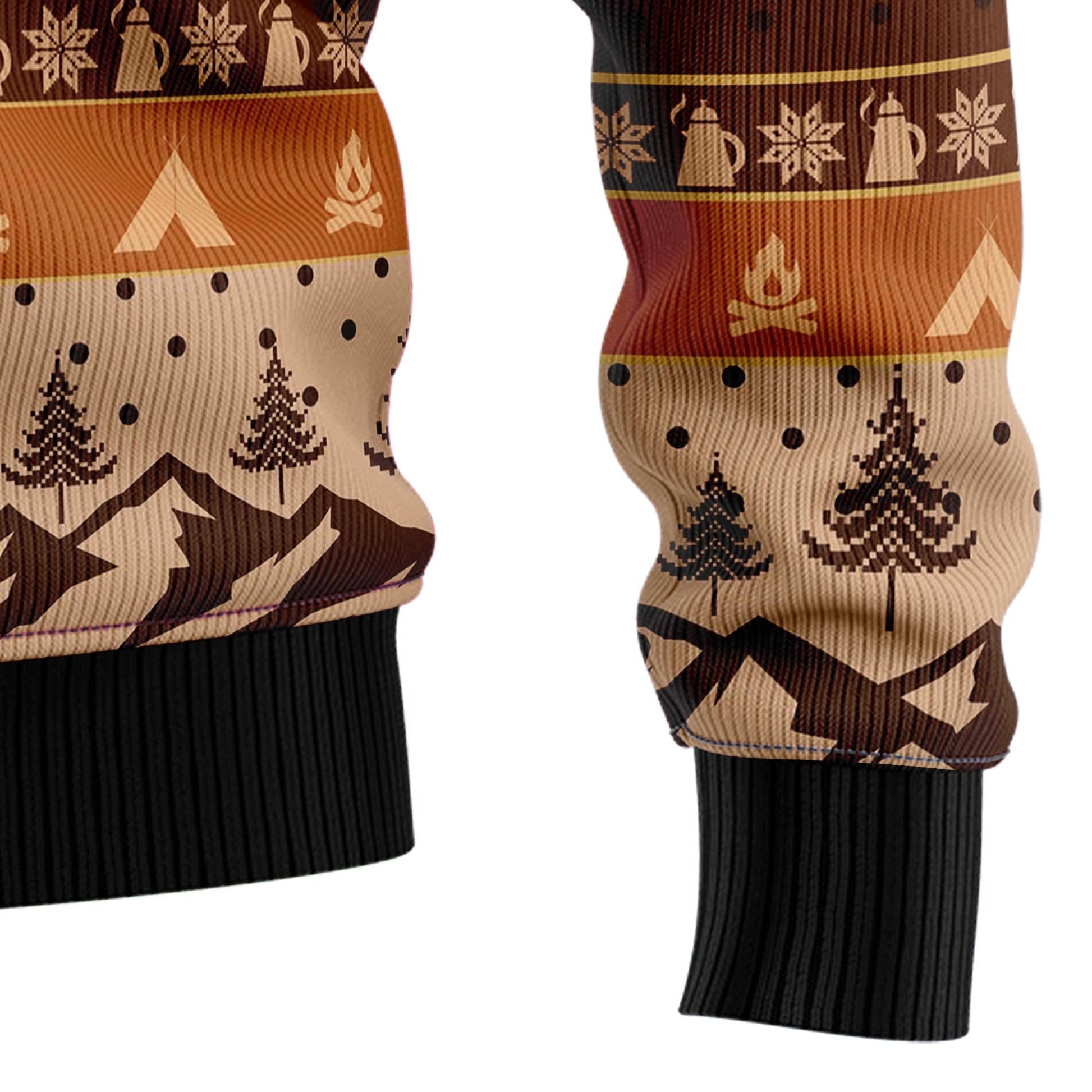 litzzy Bear Camping Christmas T3010 Ugly Christmas Sweater -  Best Gift For Christmas, Noel Malalan - Christmas Signature sweater   