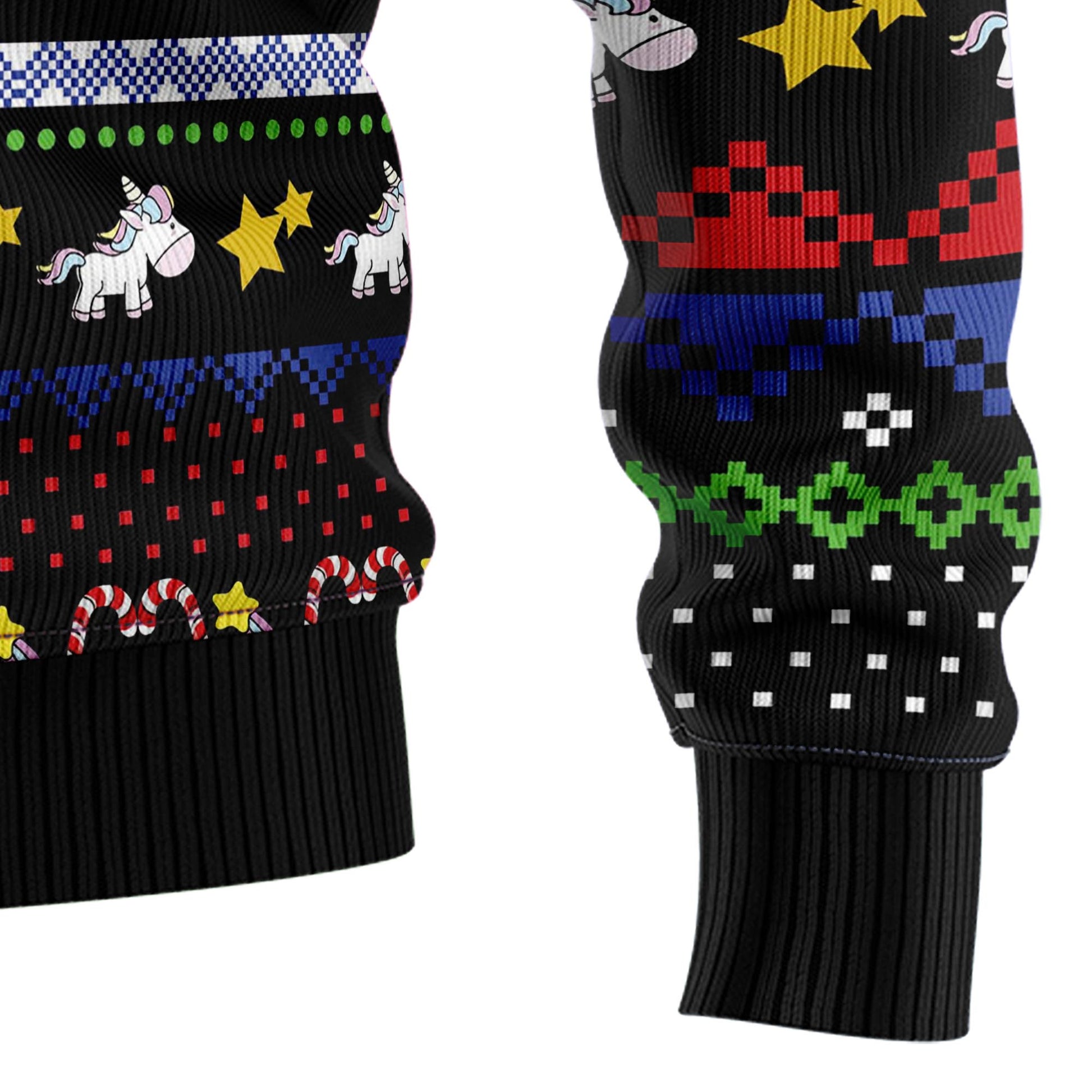 litzzy Unicorn Believing Christmas T239 Ugly Christmas Sweater -  Best Gift For Christmas, Noel Malalan - Christmas Signature sweater   