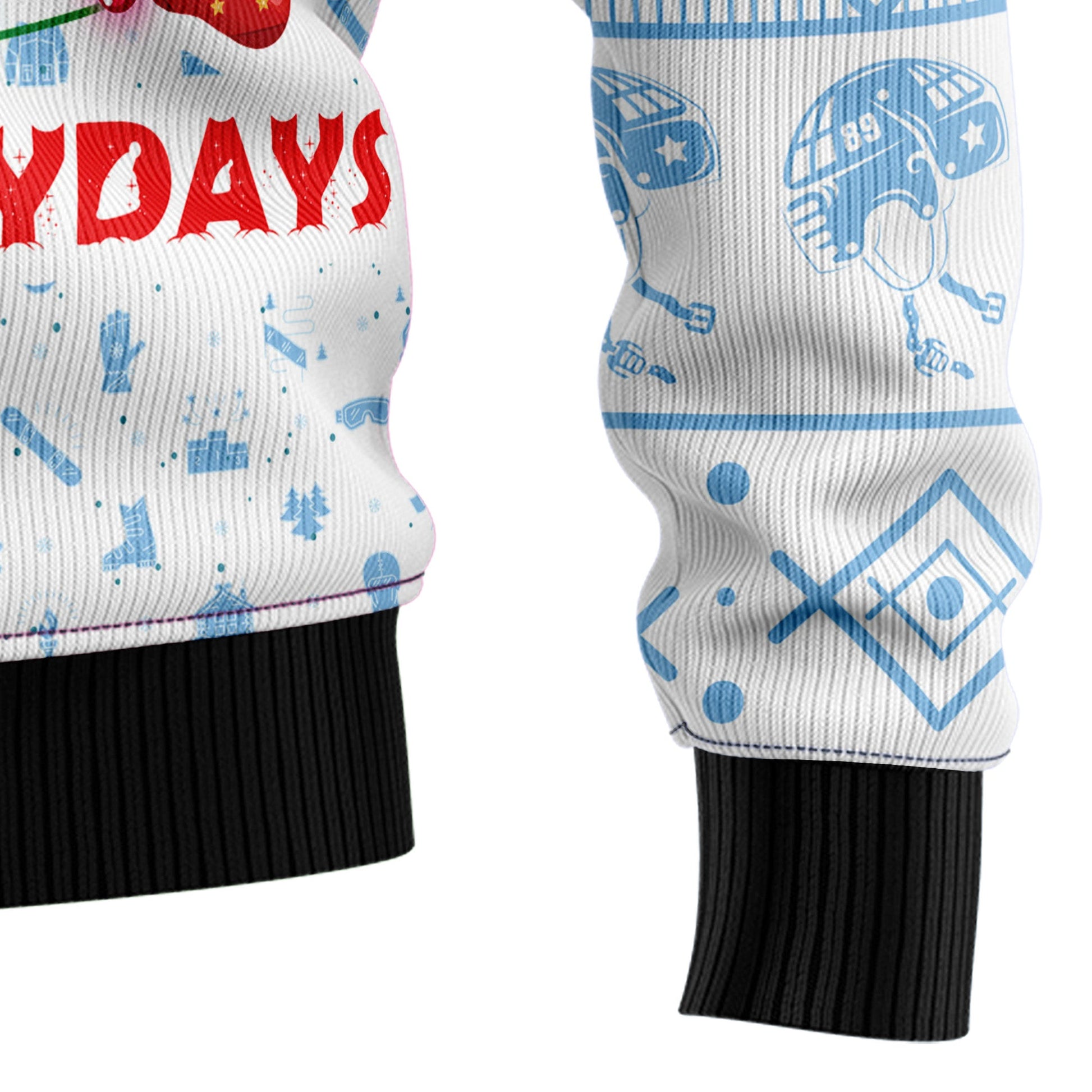 litzzy Happy Hockey Day TG5115 Ugly Christmas Sweater -  Best Gift For Christmas, Noel Malalan - Christmas Signature sweater   