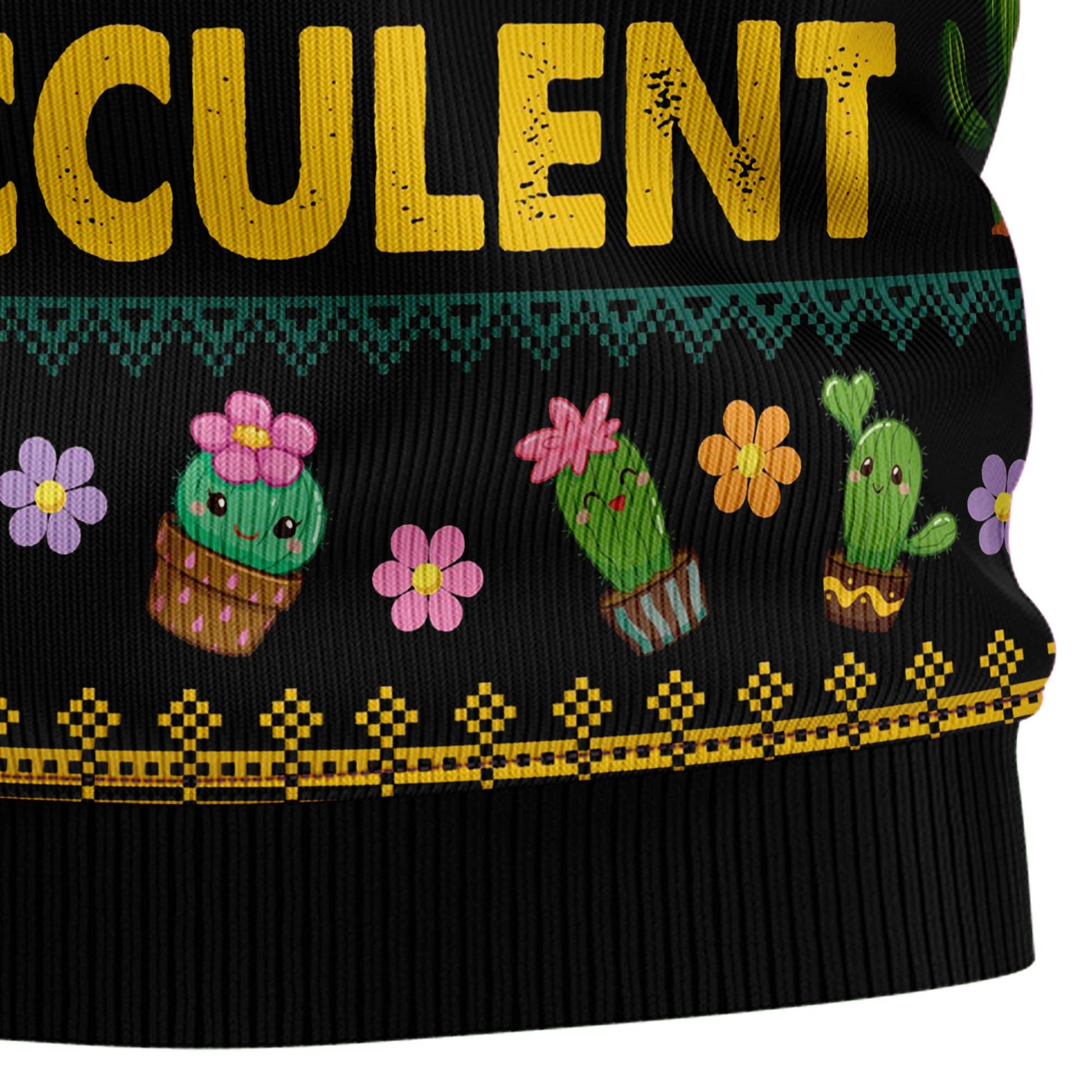 litzzy Cactus What the Fucculent HT081203 Ugly Christmas Sweater -  Best Gift For Christmas, Noel Malalan - Christmas Signature sweater   