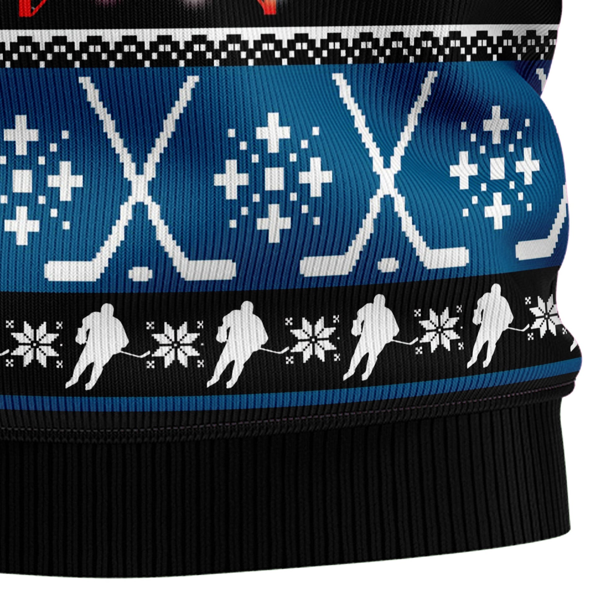 litzzy Happy Hockeyday D1011 Ugly Christmas Sweater -  Best Gift For Christmas, Noel Malalan - Christmas Signature sweater   