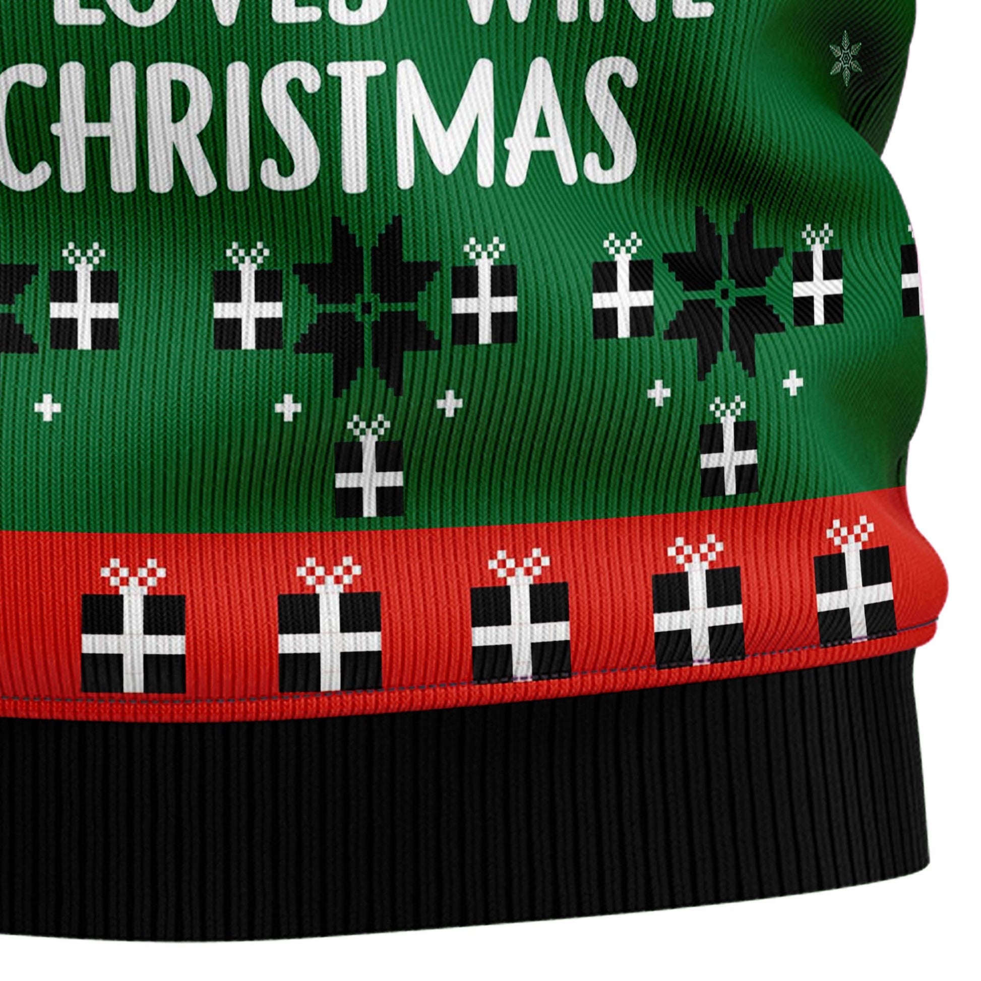 litzzy Wine Xmas T1910 Ugly Christmas Sweater -  Best Gift For Christmas, Noel Malalan - Christmas Signature sweater   