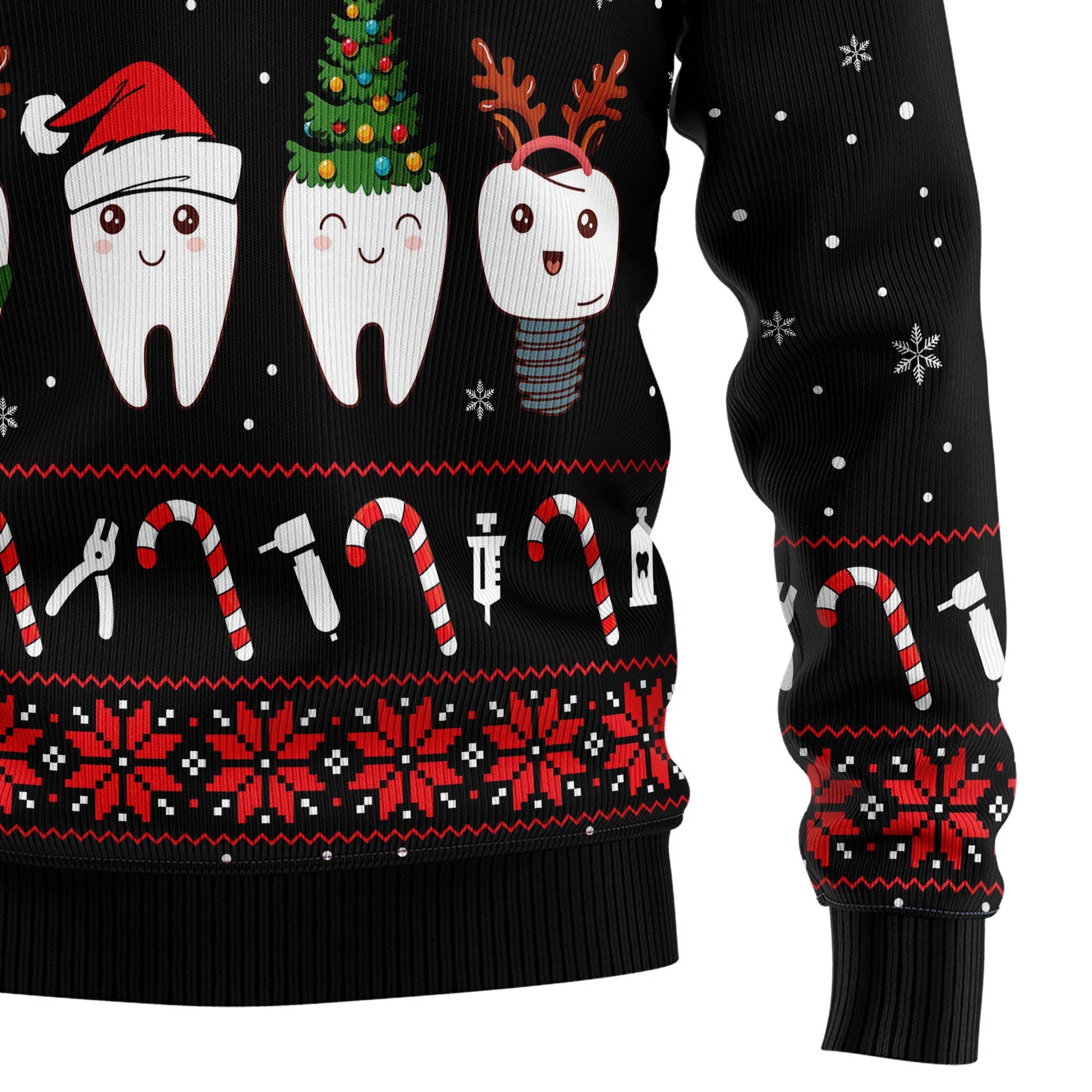 litzzy Dental Squad HT031112 Ugly Christmas Sweater -  Best Gift For Christmas, Noel Malalan - Christmas Signature sweater   