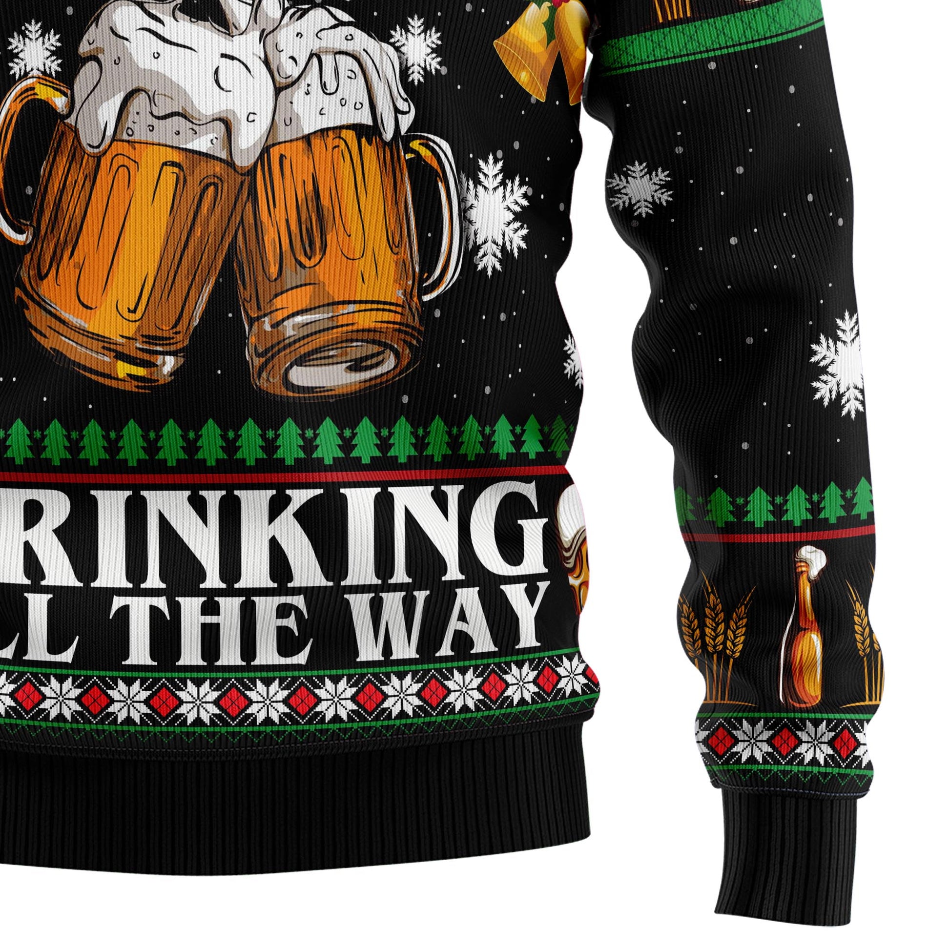 litzzy Drinker Bell TG5128 Ugly Christmas Sweater -  Best Gift For Christmas, Noel Malalan - Christmas Signature sweater   