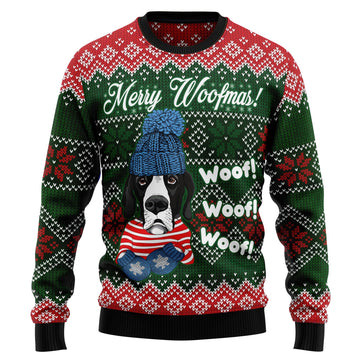 litzzy Great Dane Woofmas D2409 Ugly Christmas Sweater -  Best Gift For Christmas, Noel Malalan - Christmas Signature sweater   