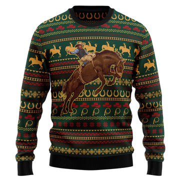 litzzy Amazing Cowboy HZ92402 Ugly Christmas Sweater -  Best Gift For Christmas, Noel Malalan - Christmas Signature sweater   