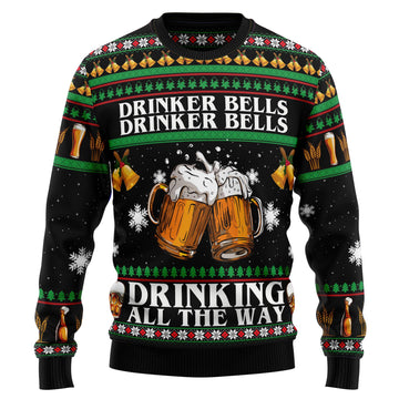 litzzy Drinker Bell TG5128 Ugly Christmas Sweater -  Best Gift For Christmas, Noel Malalan - Christmas Signature sweater   