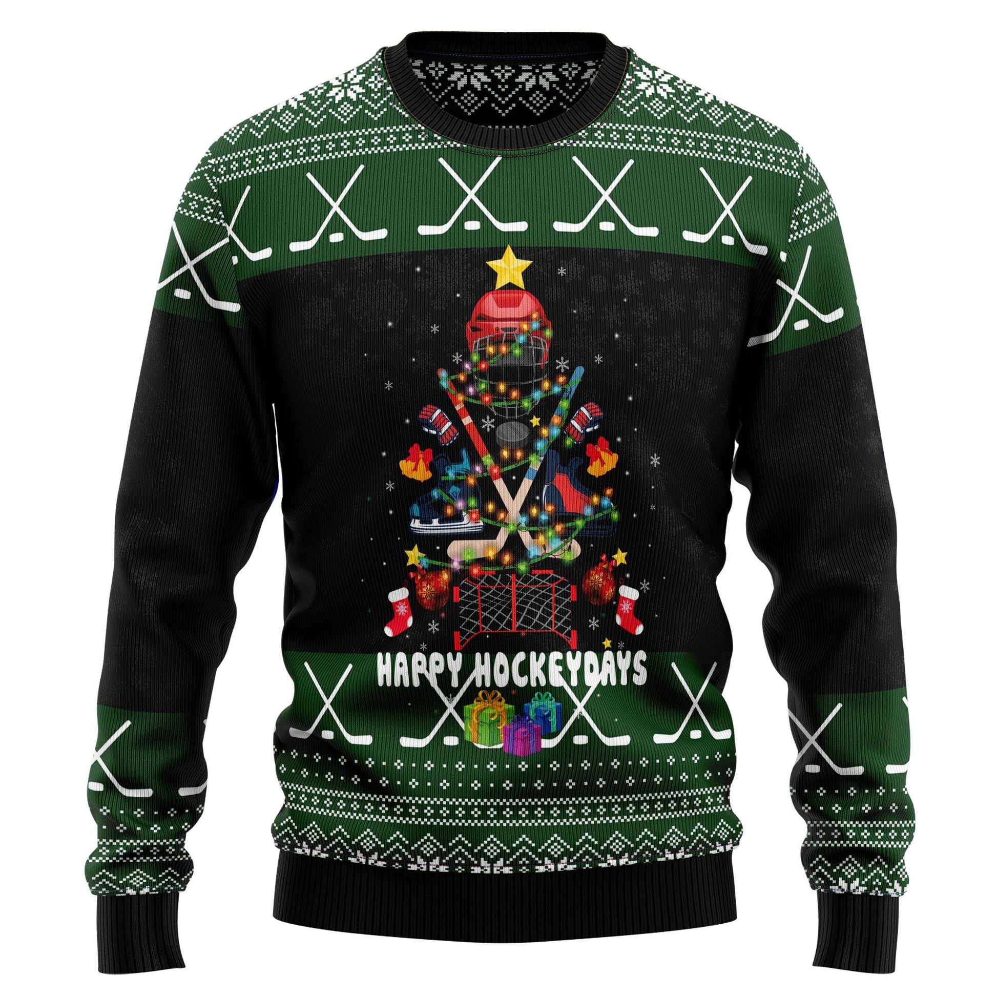 litzzy Hockey Christmas T259 Ugly Christmas Sweater -  Best Gift For Christmas, Noel Malalan - Christmas Signature sweater   