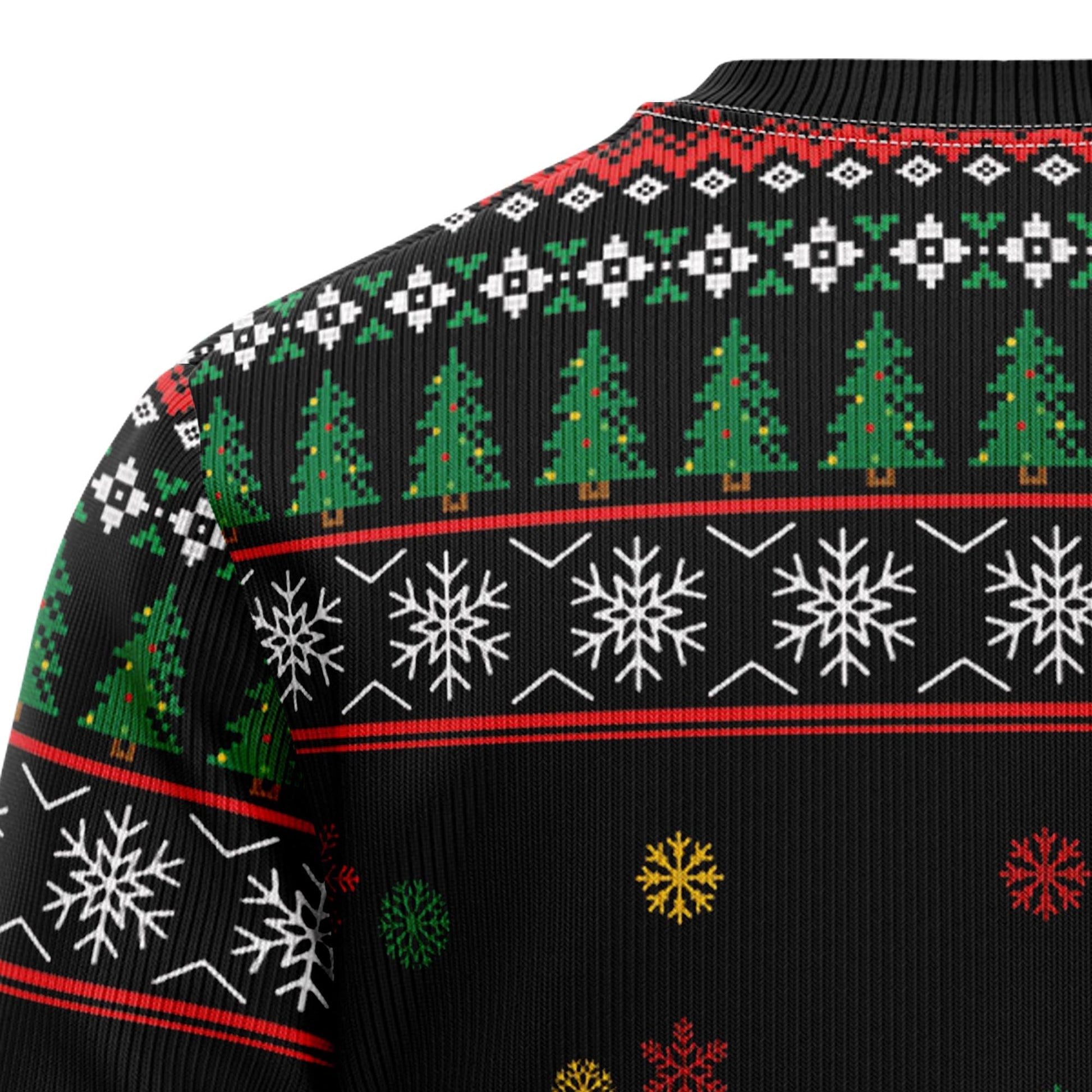 litzzy Santa And Motor T1911 Ugly Christmas Sweater -  Best Gift For Christmas, Noel Malalan - Christmas Signature sweater   