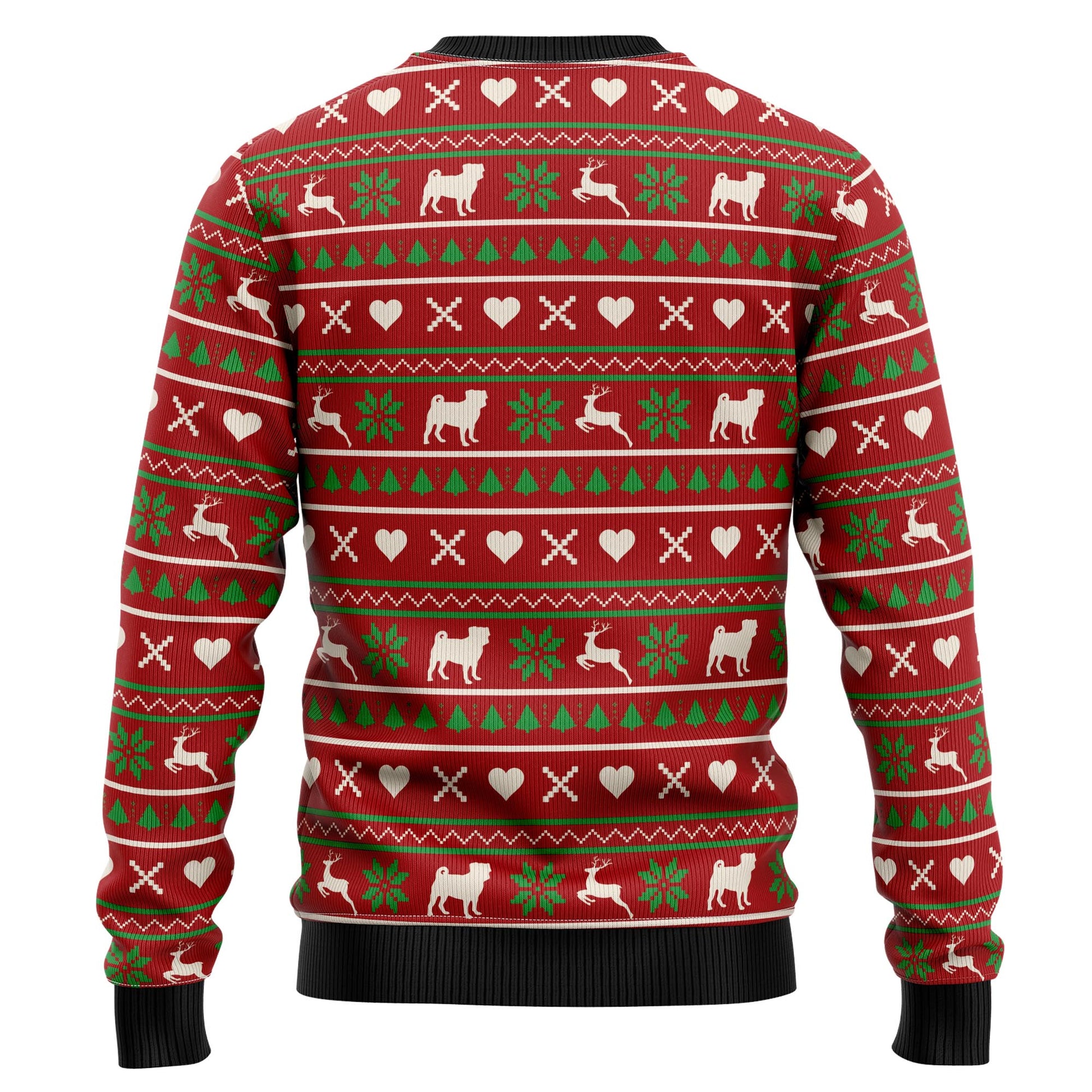 litzzy Pug Reindeer TG51014 Ugly Christmas Sweater -  Best Gift For Christmas, Noel Malalan - Christmas Signature sweater   