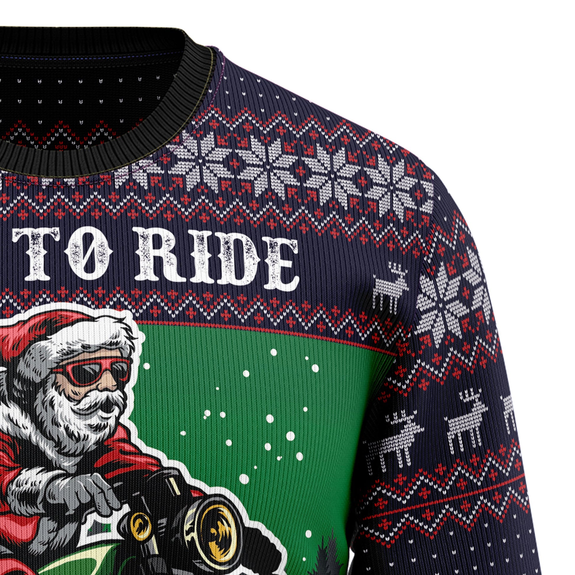 litzzy Riding Motor HT92306 Ugly Christmas Sweater -  Best Gift For Christmas, Noel Malalan - Christmas Signature sweater   