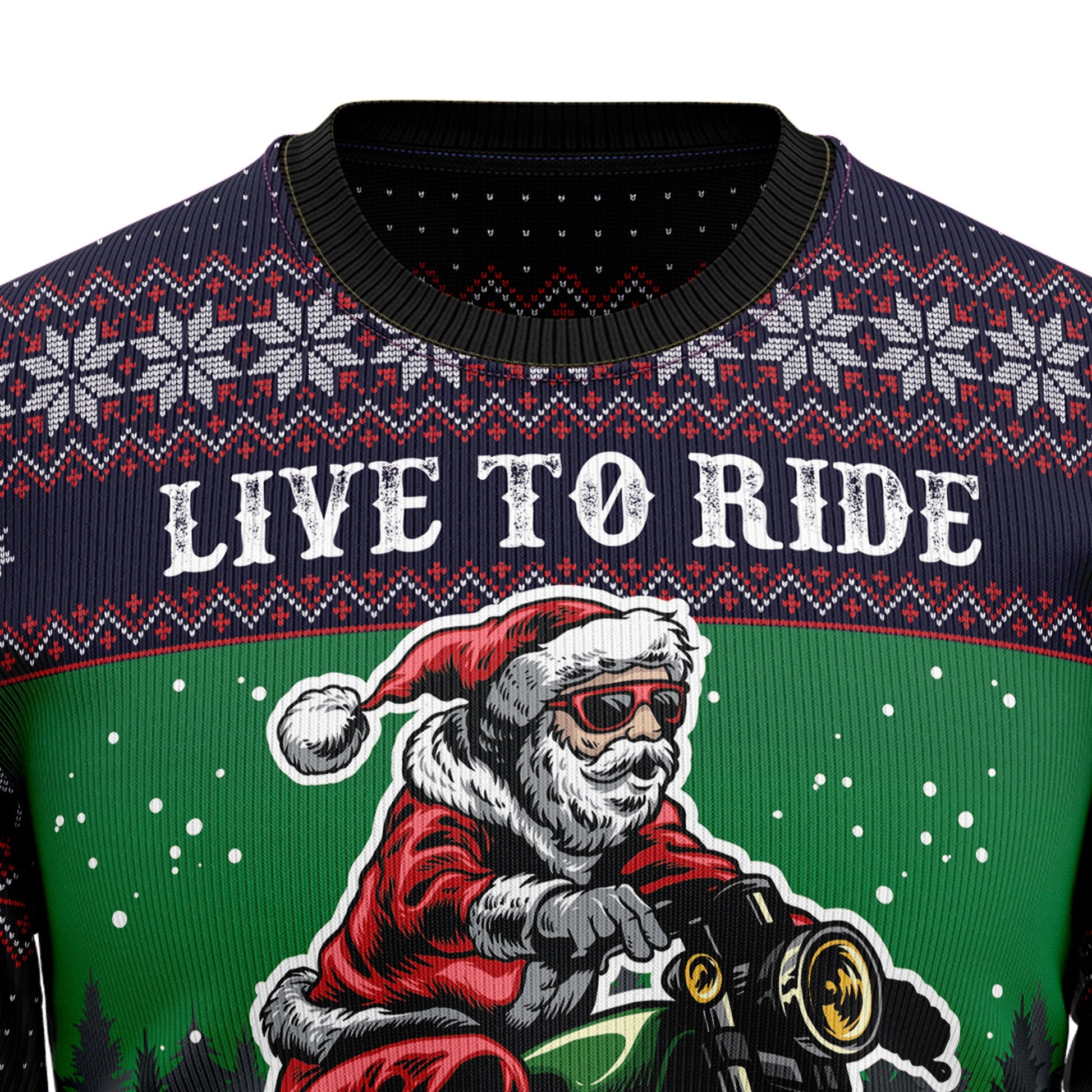 litzzy Riding Motor HT92306 Ugly Christmas Sweater -  Best Gift For Christmas, Noel Malalan - Christmas Signature sweater   