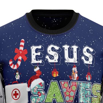 litzzy Nurse Life TG5114 Ugly Christmas Sweater -  Best Gift For Christmas, Noel Malalan - Christmas Signature sweater   