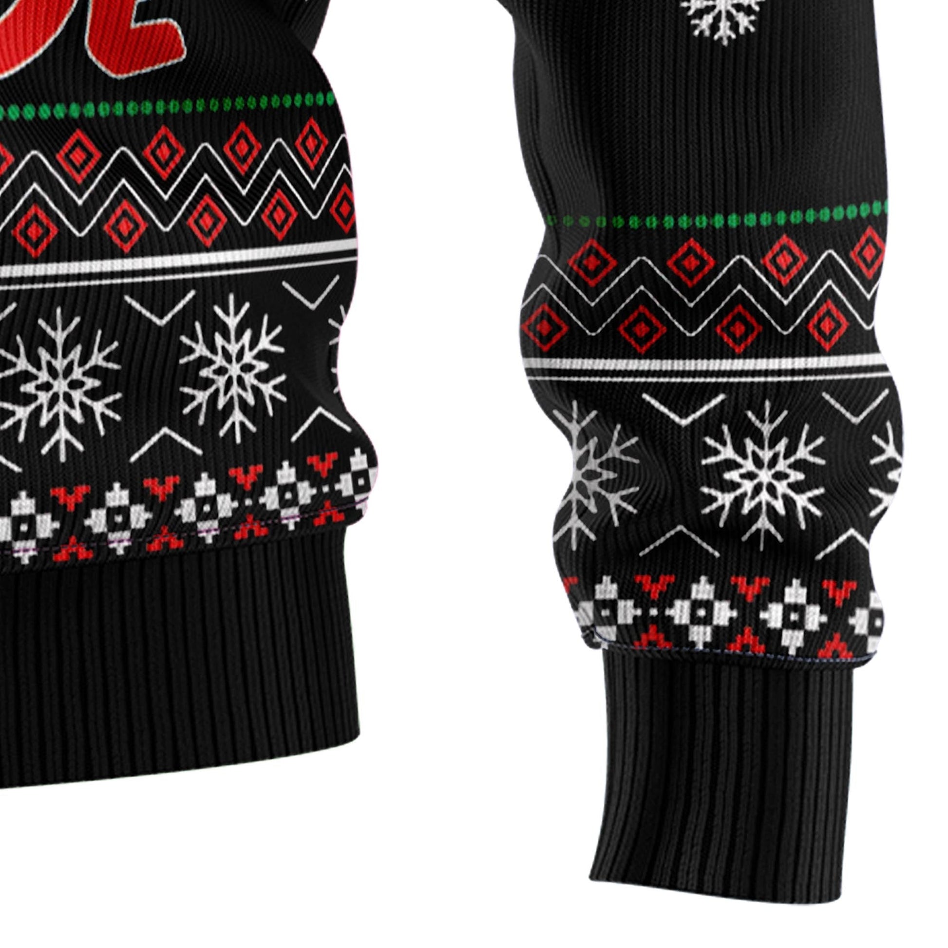 litzzy Santa And Motor T1911 Ugly Christmas Sweater -  Best Gift For Christmas, Noel Malalan - Christmas Signature sweater   