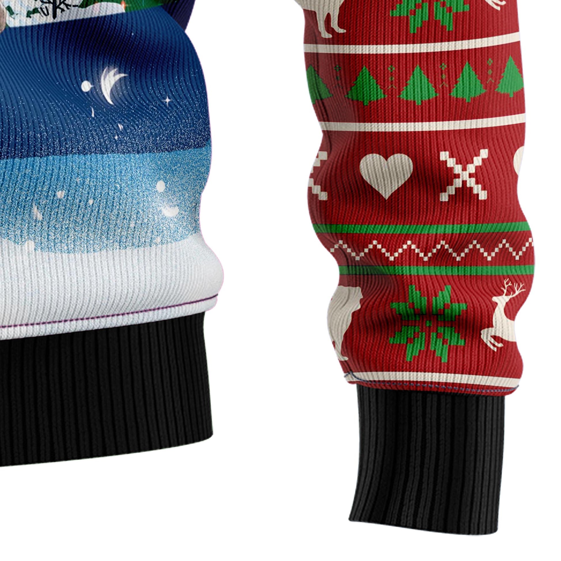 litzzy Pug Reindeer TG51014 Ugly Christmas Sweater -  Best Gift For Christmas, Noel Malalan - Christmas Signature sweater   