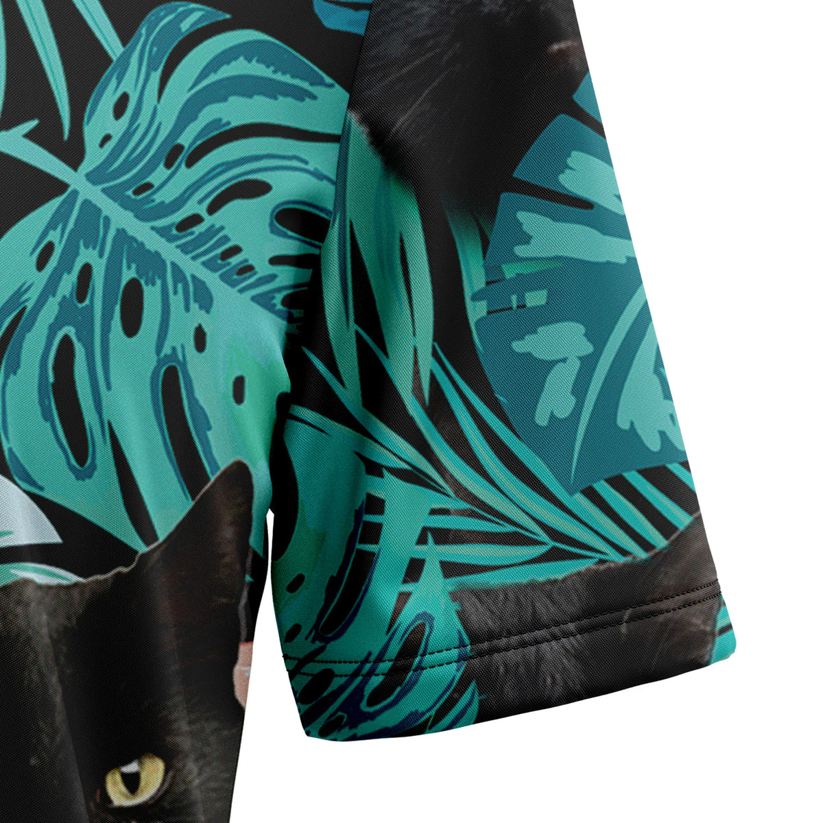 litzzy Black Cat Tropical T3006 Hawaiian Shirt - Litzzy Shirt Hawaiian Hawaii Shirt For Summer Hawaii Shirt   