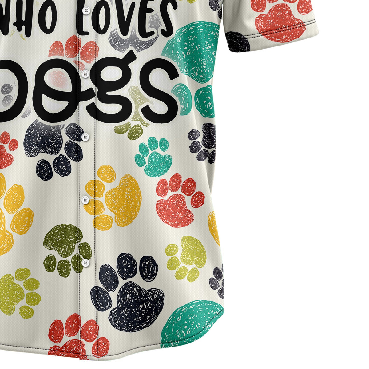 litzzy Just A Girl Who Loves Dogs H247003 Hawaiian Shirt Hawaii Shirt   
