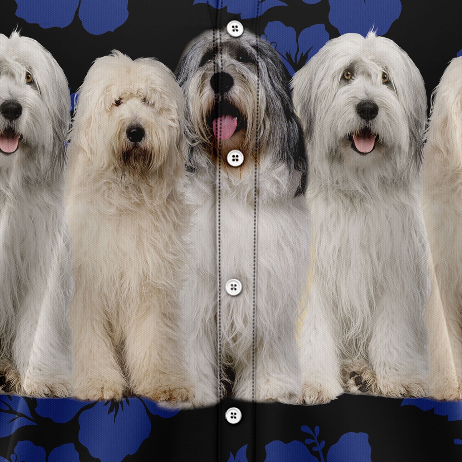 litzzy Awesome Old English Sheepdog TG5724 Hawaiian Shirt Hawaii Shirt   