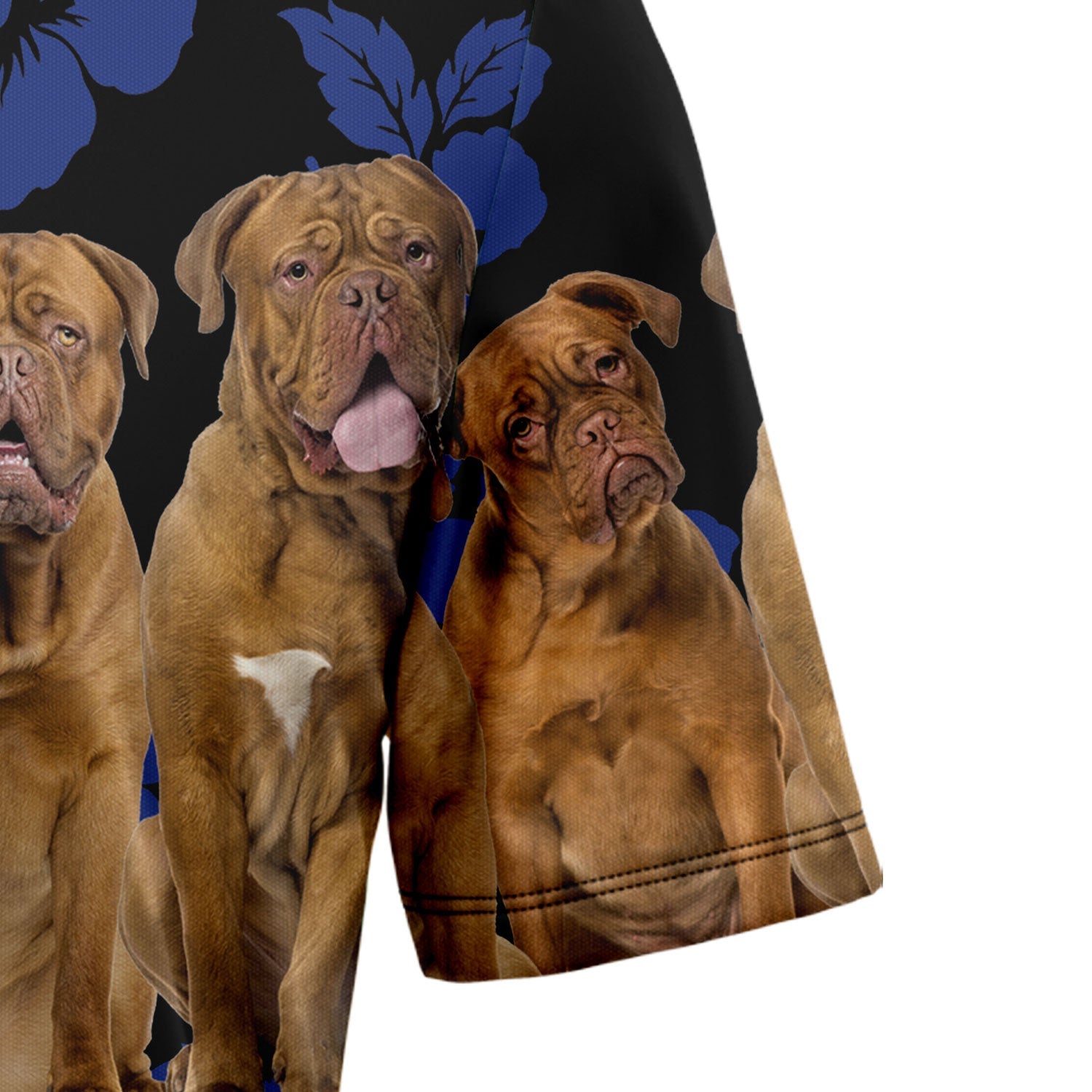litzzy Awesome Dogue de Bordeaux TG5724 Hawaiian Shirt Hawaii Shirt   