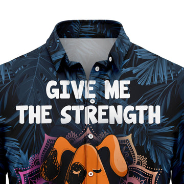 litzzy Give Me The Strength To Walk Away From Stupid People Dog H237001 Hawaiian Shirt Hawaii Shirt   