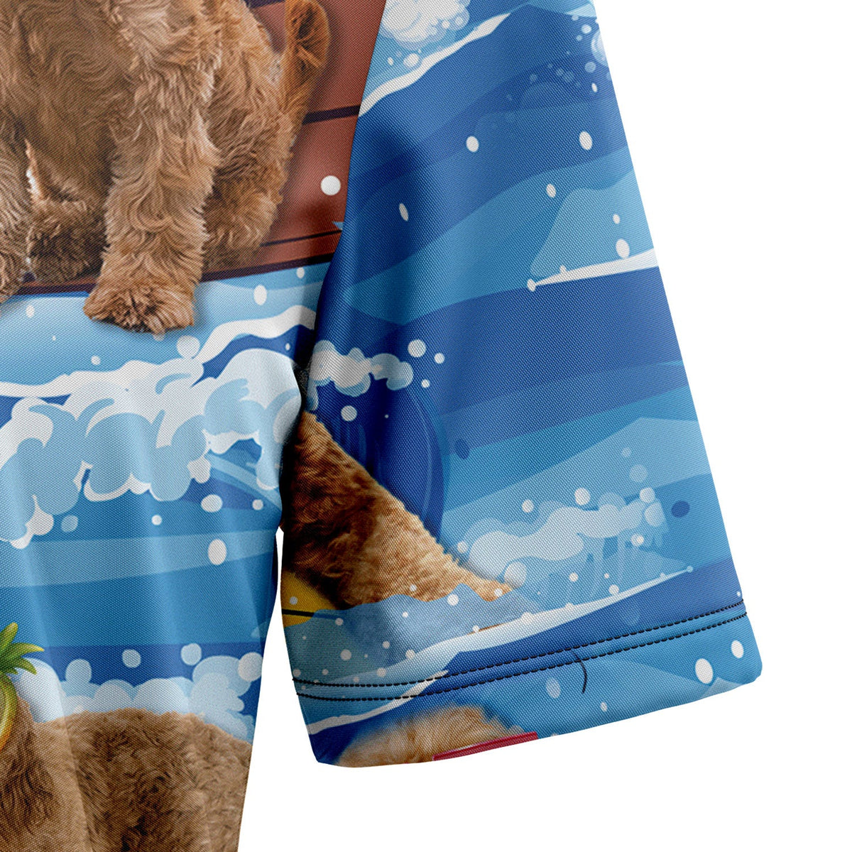 litzzy Goldendoodle Beach & My Dogs T2307 Hawaiian Shirt Hawaii Shirt   
