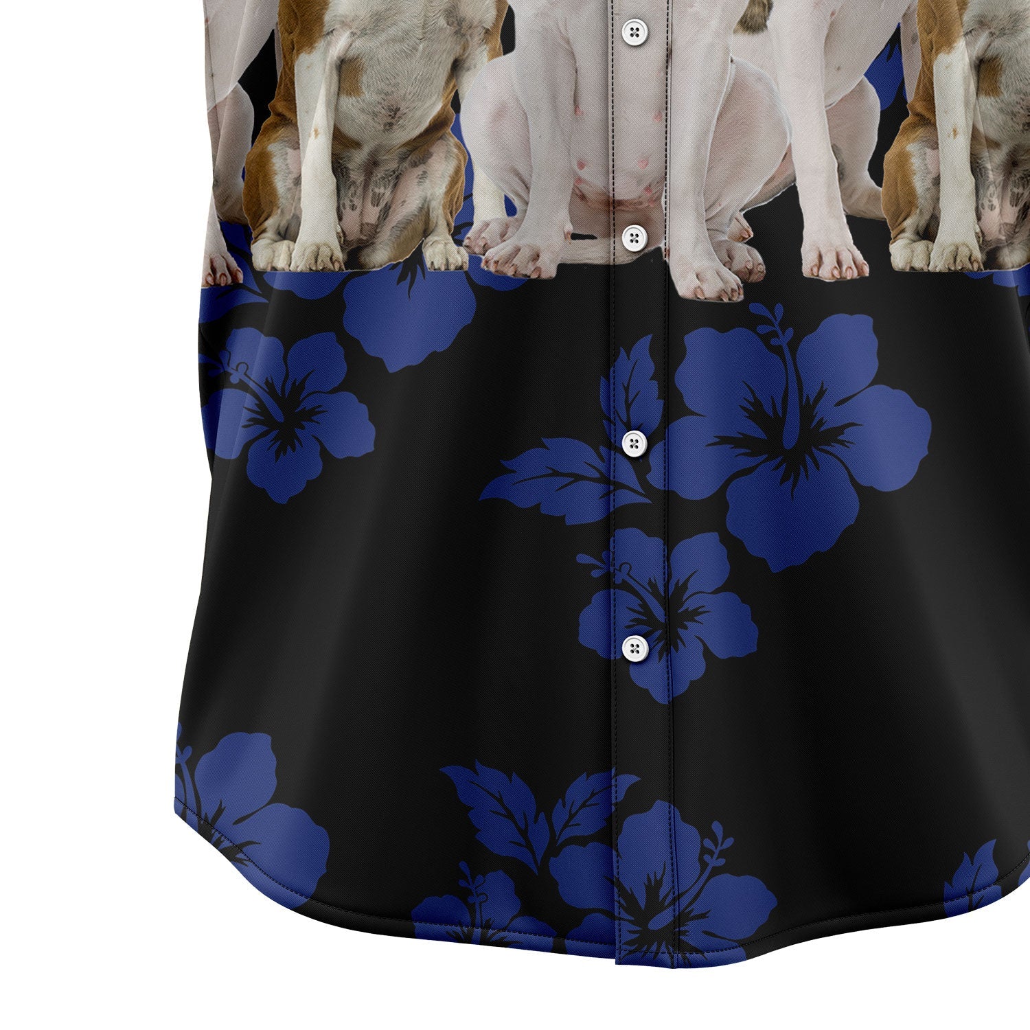 litzzy Awesome American Bulldog TG5721 Hawaiian Shirt Hawaii Shirt   
