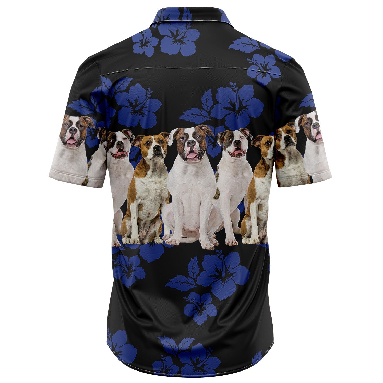 litzzy Awesome American Bulldog TG5721 Hawaiian Shirt Hawaii Shirt   