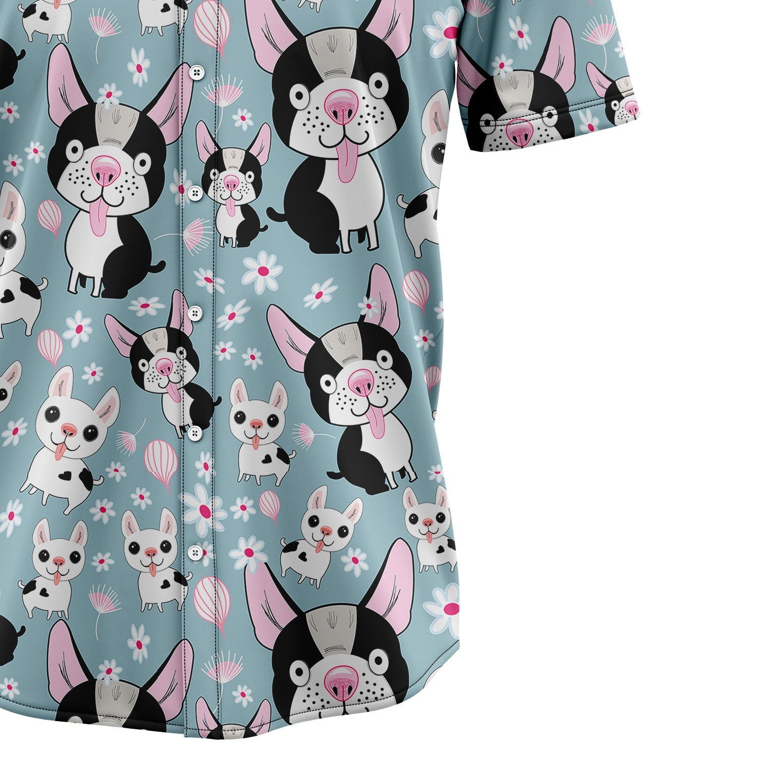 litzzy Funny Dog H217015 Hawaiian Shirt Hawaii Shirt   