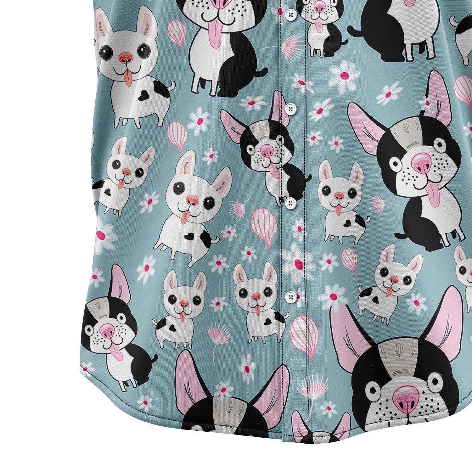 litzzy Funny Dog H217015 Hawaiian Shirt Hawaii Shirt   