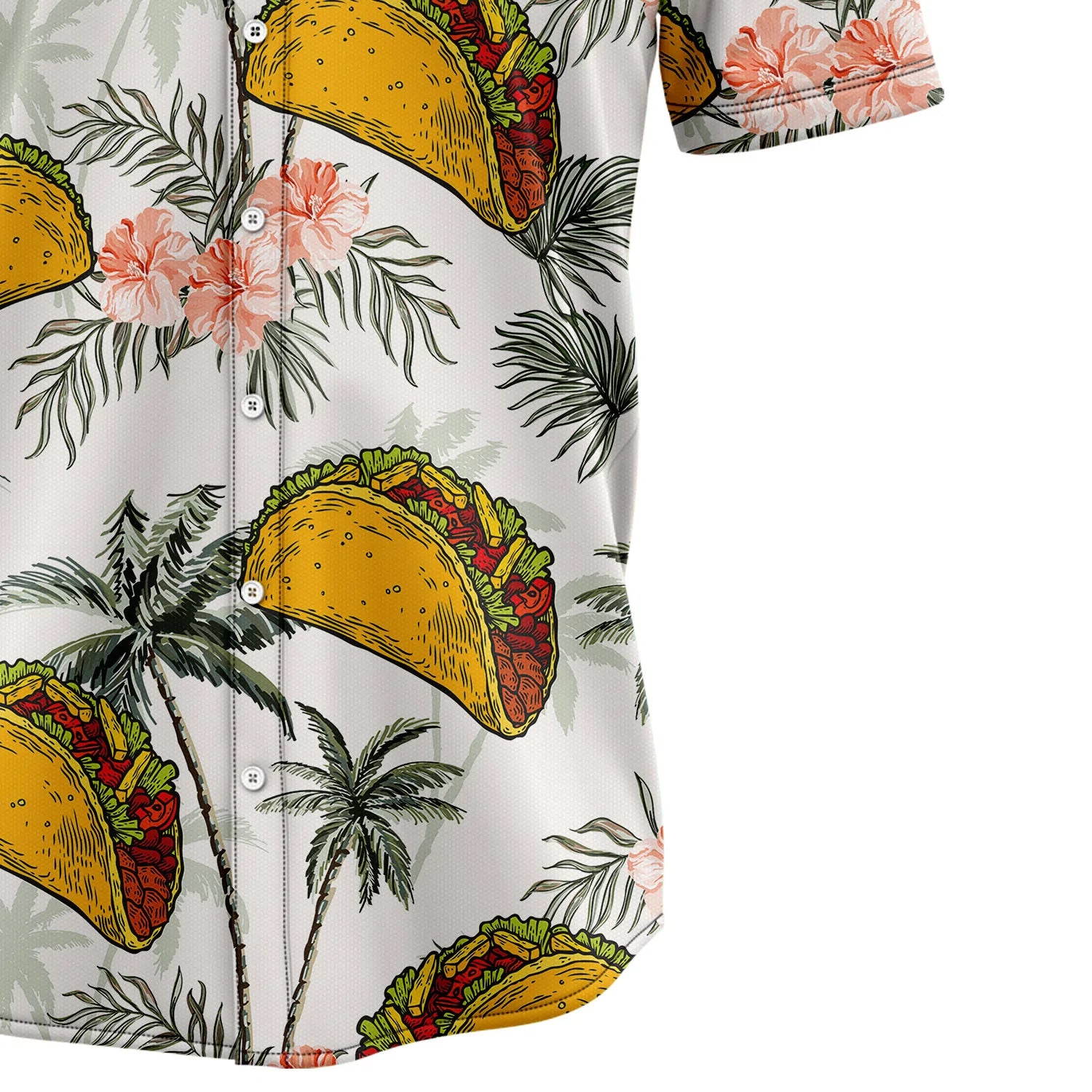 litzzy Tacos Taco Bell Tropical Vintage T0707 Hawaii Shirt - Litzzy Shirt Hawaiian Hawaii Shirt For Summer Hawaii Shirt   