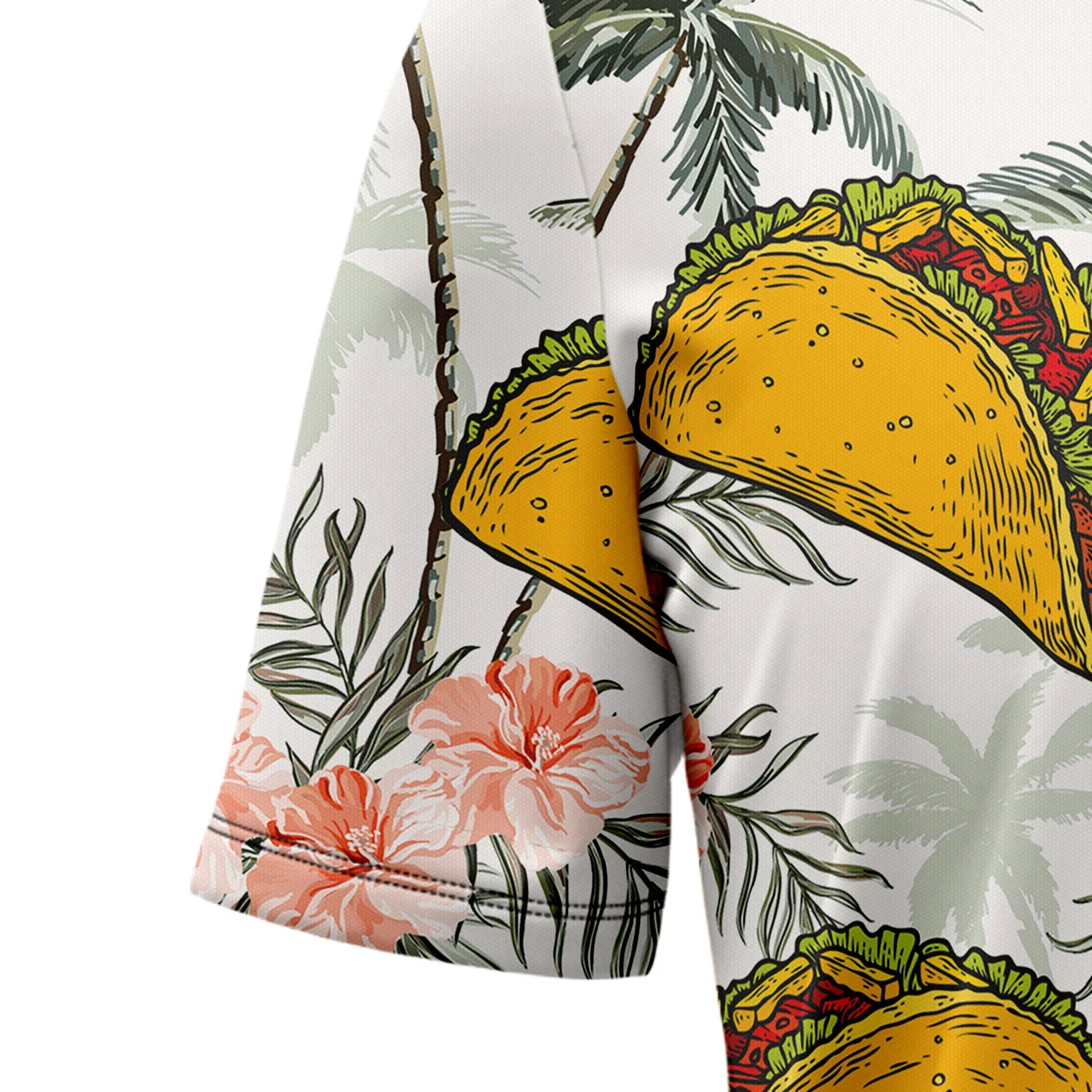 litzzy Tacos Taco Bell Tropical Vintage T0707 Hawaii Shirt - Litzzy Shirt Hawaiian Hawaii Shirt For Summer Hawaii Shirt   