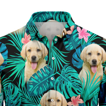 litzzy Custom Photo Dog Tropical T0207 Hawaiian Shirt Hawaii Shirt   