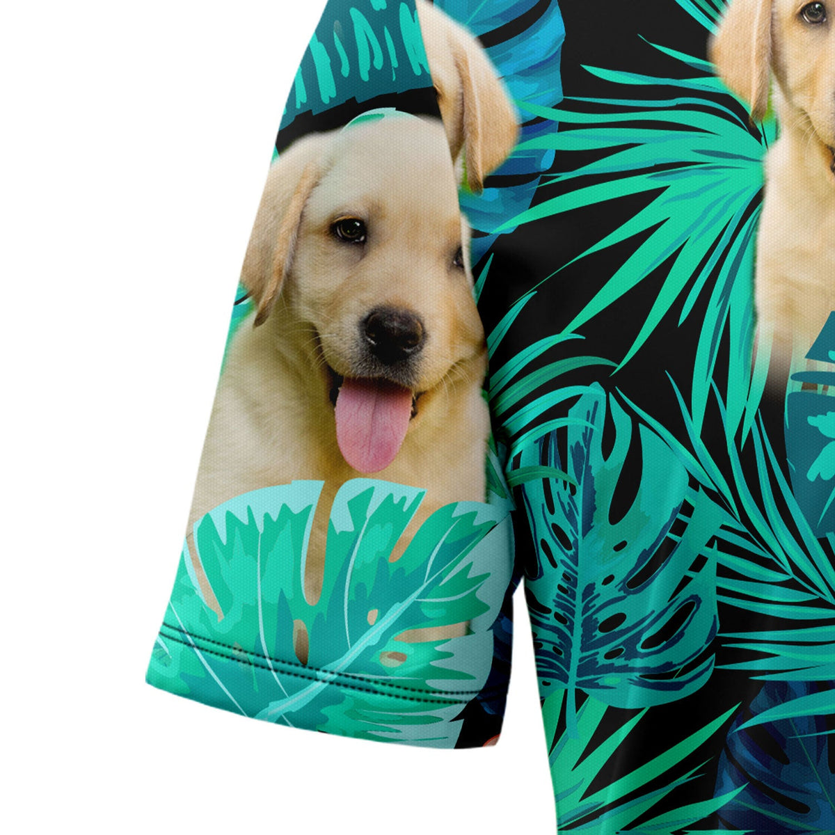 litzzy Custom Photo Dog Tropical T0207 Hawaiian Shirt Hawaii Shirt   