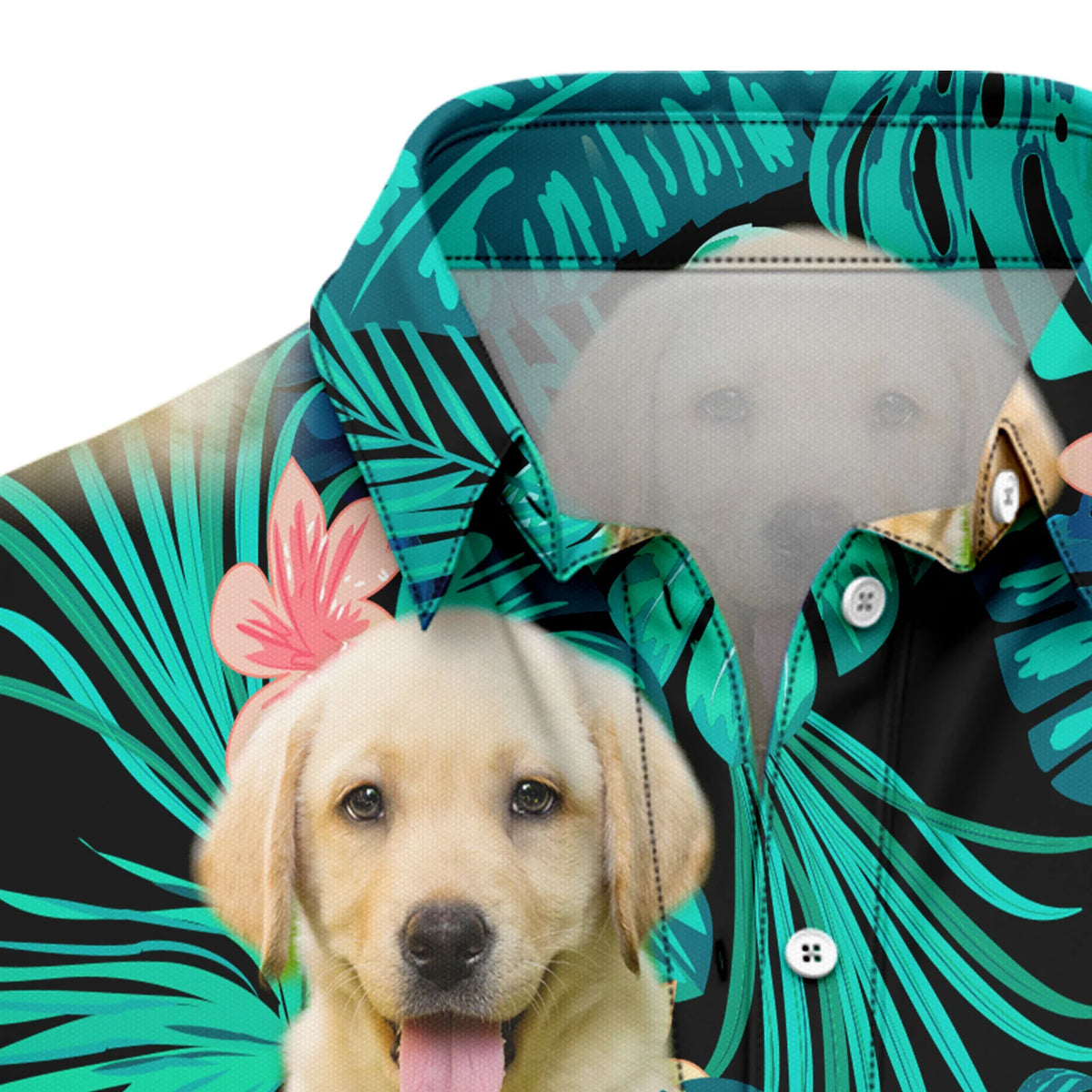 litzzy Custom Photo Dog Tropical T0207 Hawaiian Shirt - Litzzy Shirt Hawaiian Hawaii Shirt For Summer Hawaii Shirt   