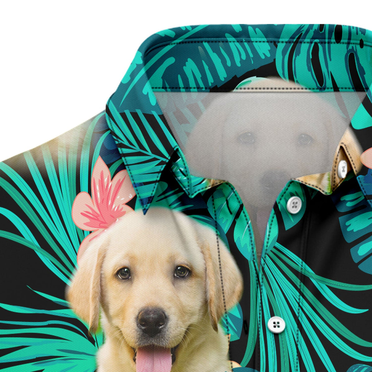litzzy Custom Photo Dog Tropical T0207 Hawaiian Shirt Hawaii Shirt   