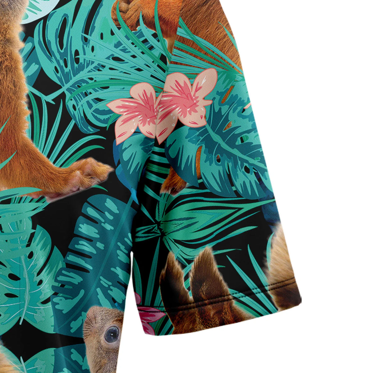litzzy Squirrels Tropical T0607 Hawaii Shirt - Litzzy Shirt Hawaiian Hawaii Shirt For Summer Hawaii Shirt   