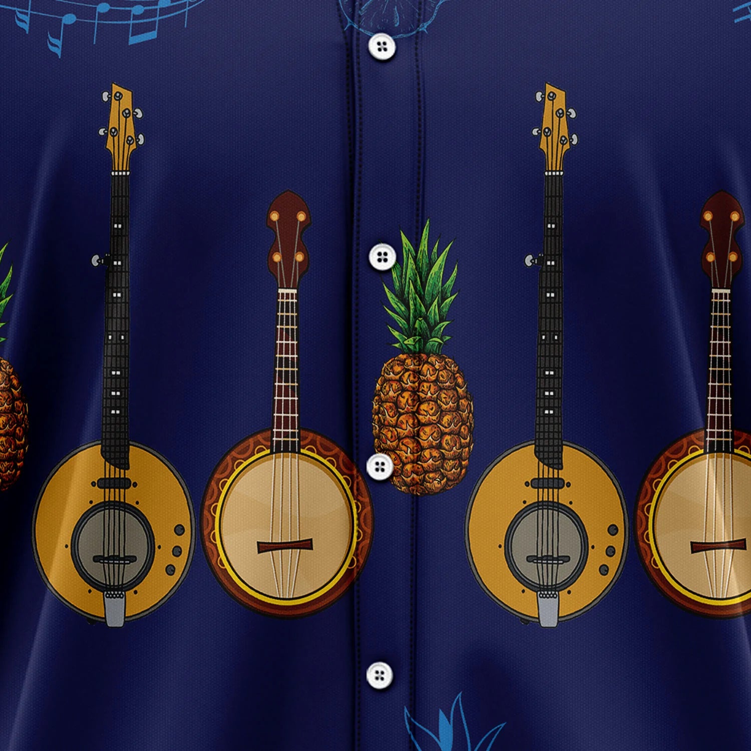 litzzy Banjo Musical Instrument G5805 Hawaiian Shirt - Litzzy Shirt Hawaiian Hawaii Shirt For Summer Hawaii Shirt   